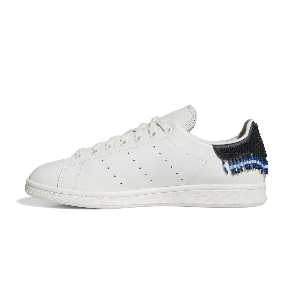 Leather Upper Street Mood   CLOT Stan Smith 'Beaded White'