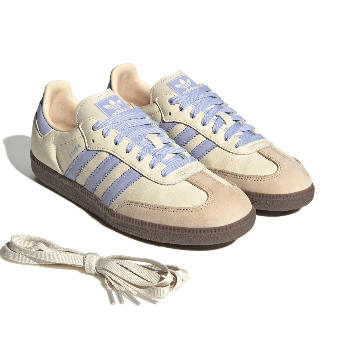 Wmns Samba OG 'Cream White Violet Tone' Polish Look