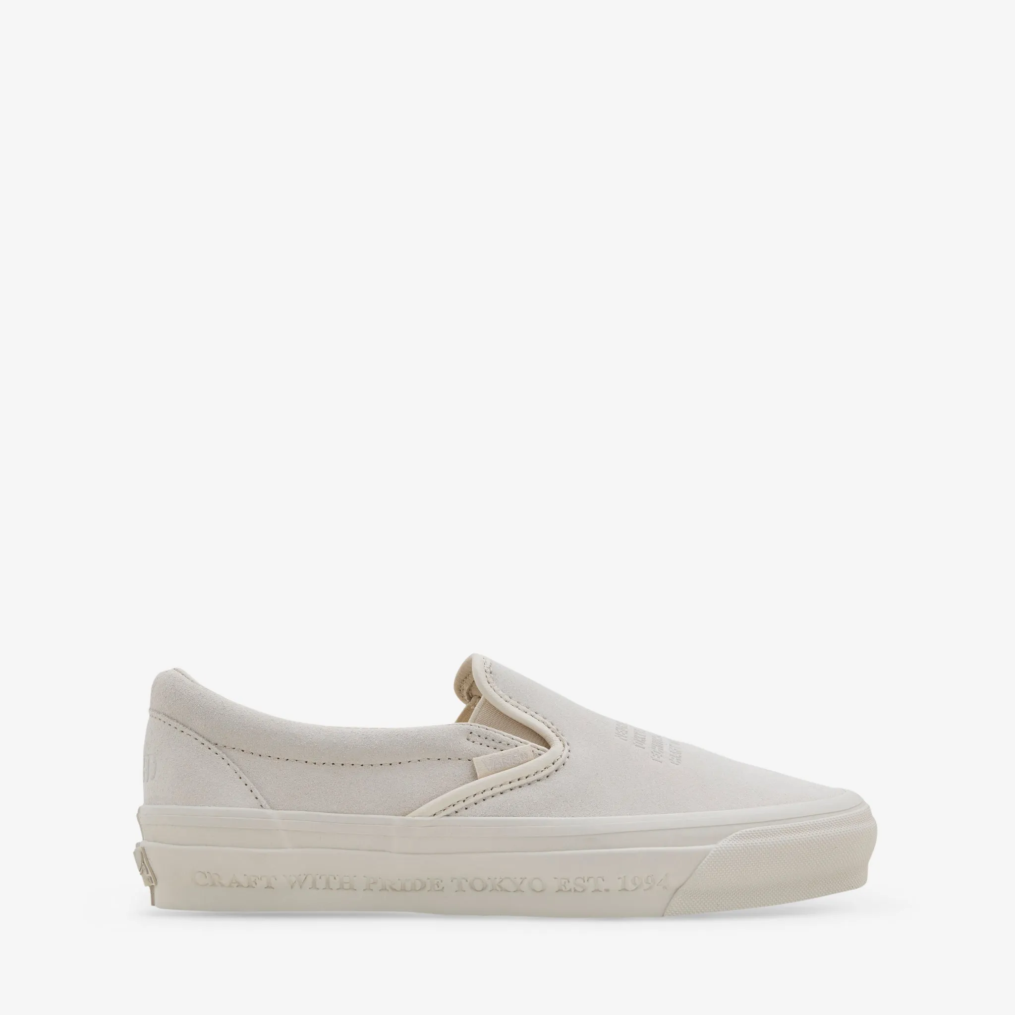 buckle Friend Jog Neighborhood x OTW Classic Slip-On 98 Natural
