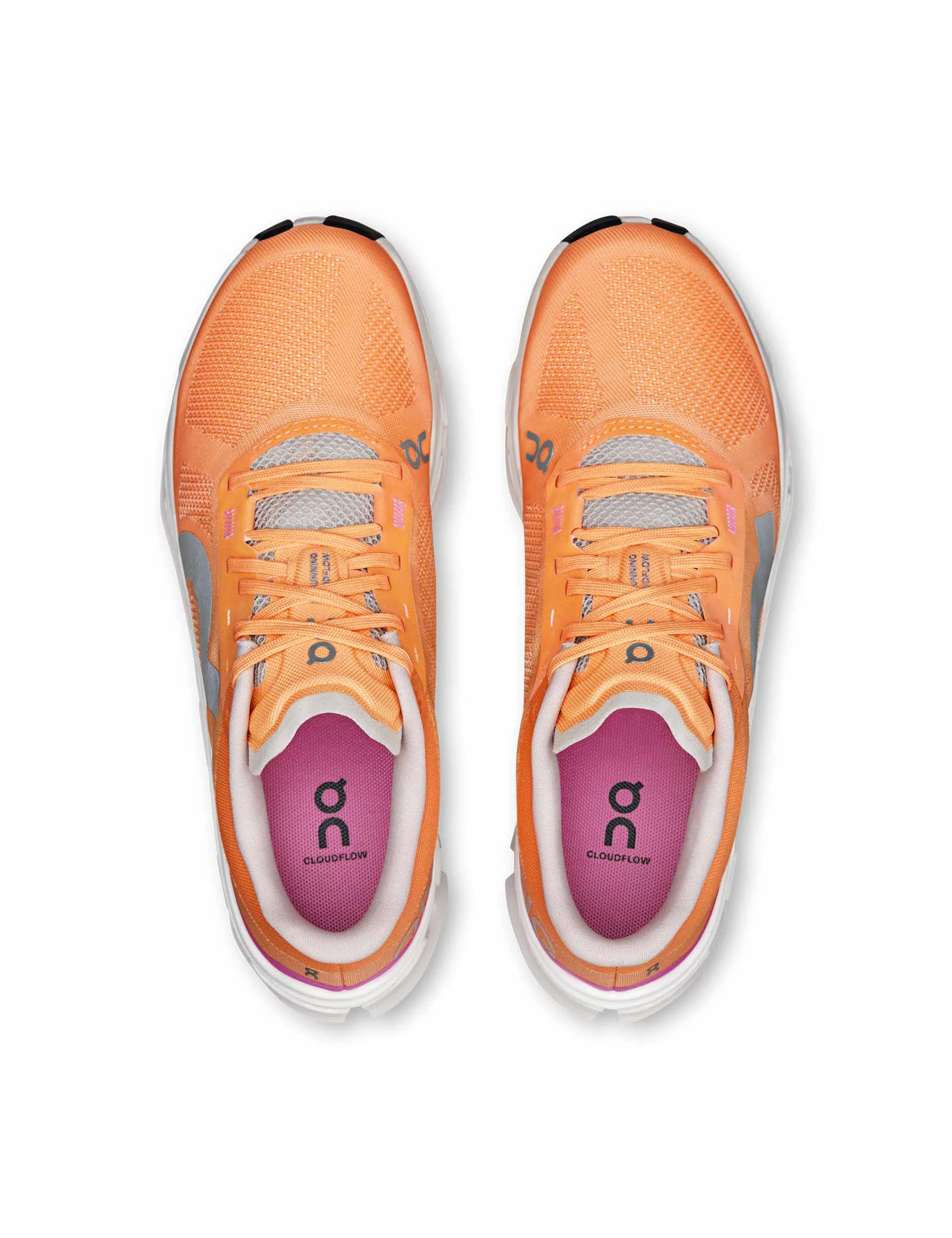 Stretch Material Comfy Steps Cloudflow 5 - Tangerine/Silver