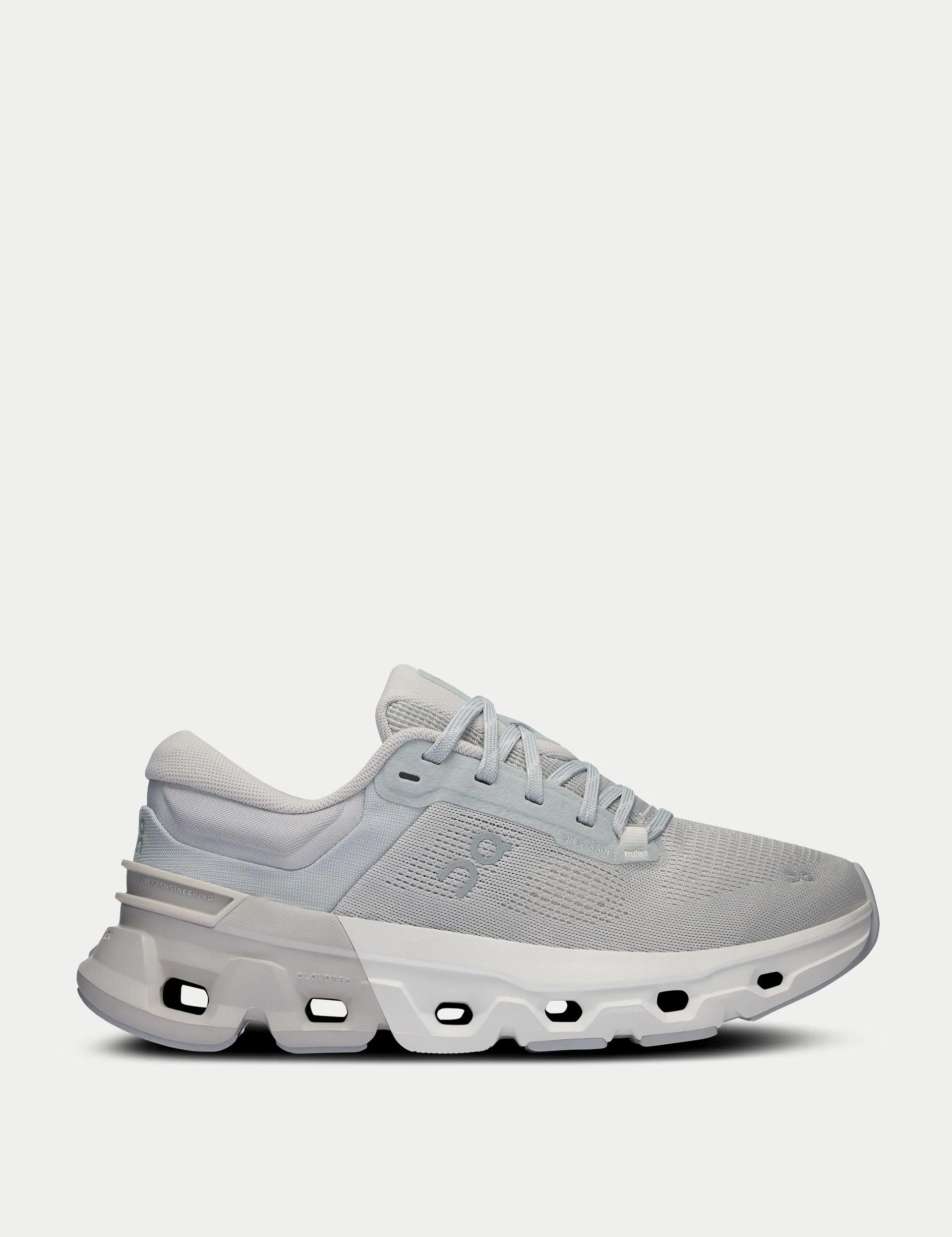 Cloudflyer 5 - Glacier/Wolf ergonomic running shoes logo - appliqued shoes