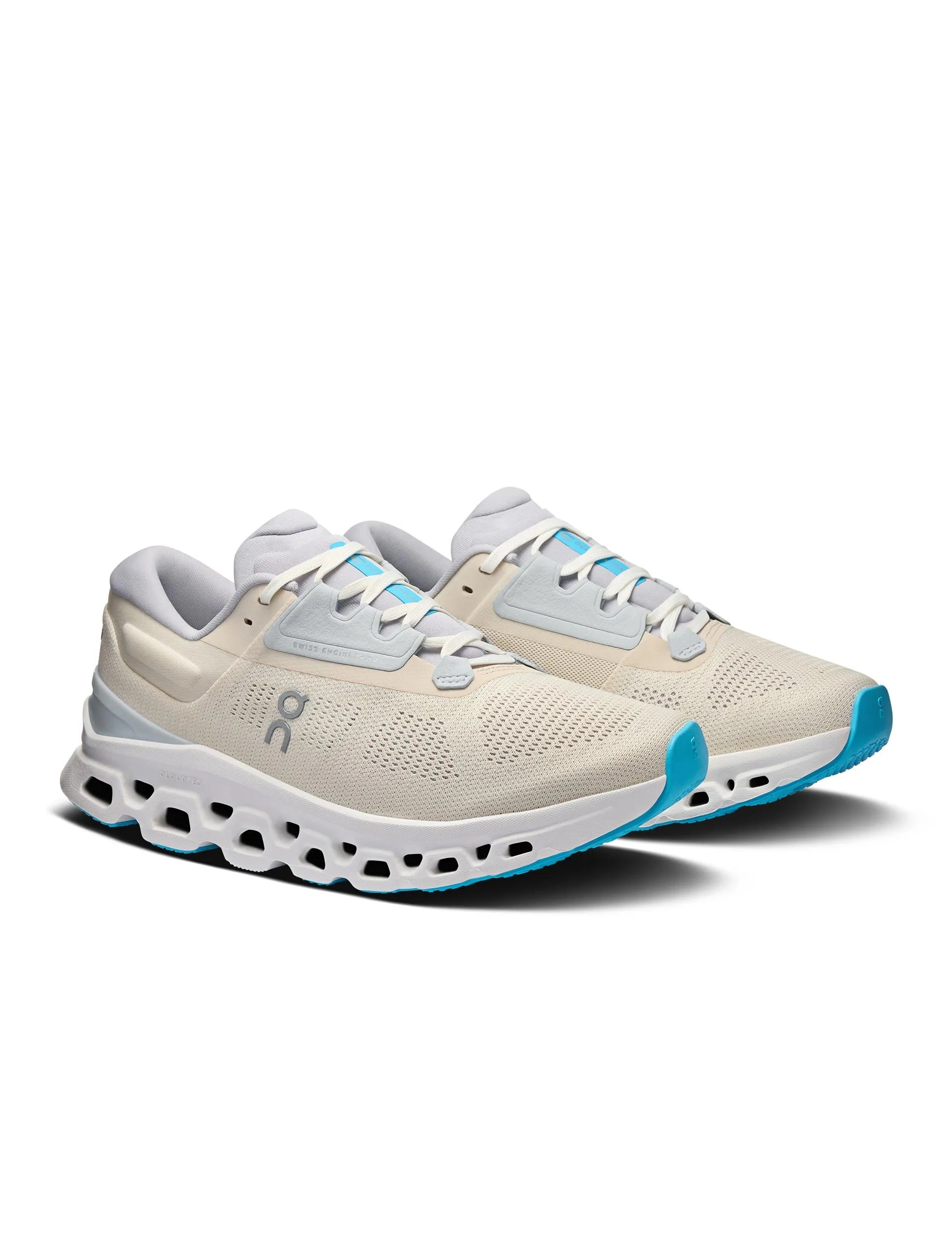 Cloudstratus 3 - Cream/Arctic synthetic materials