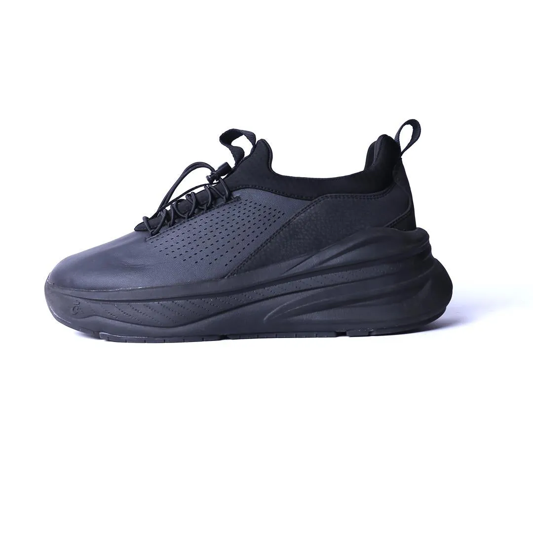 Clove  - Men's Supercush Forte - All Black Breathable Tongue Design Timeless lining