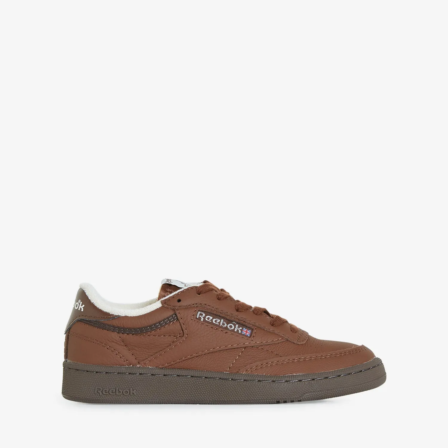 Club C 85 Vintage Brush Brown | Dark Brown | Chalk Non Slip Heel Grip