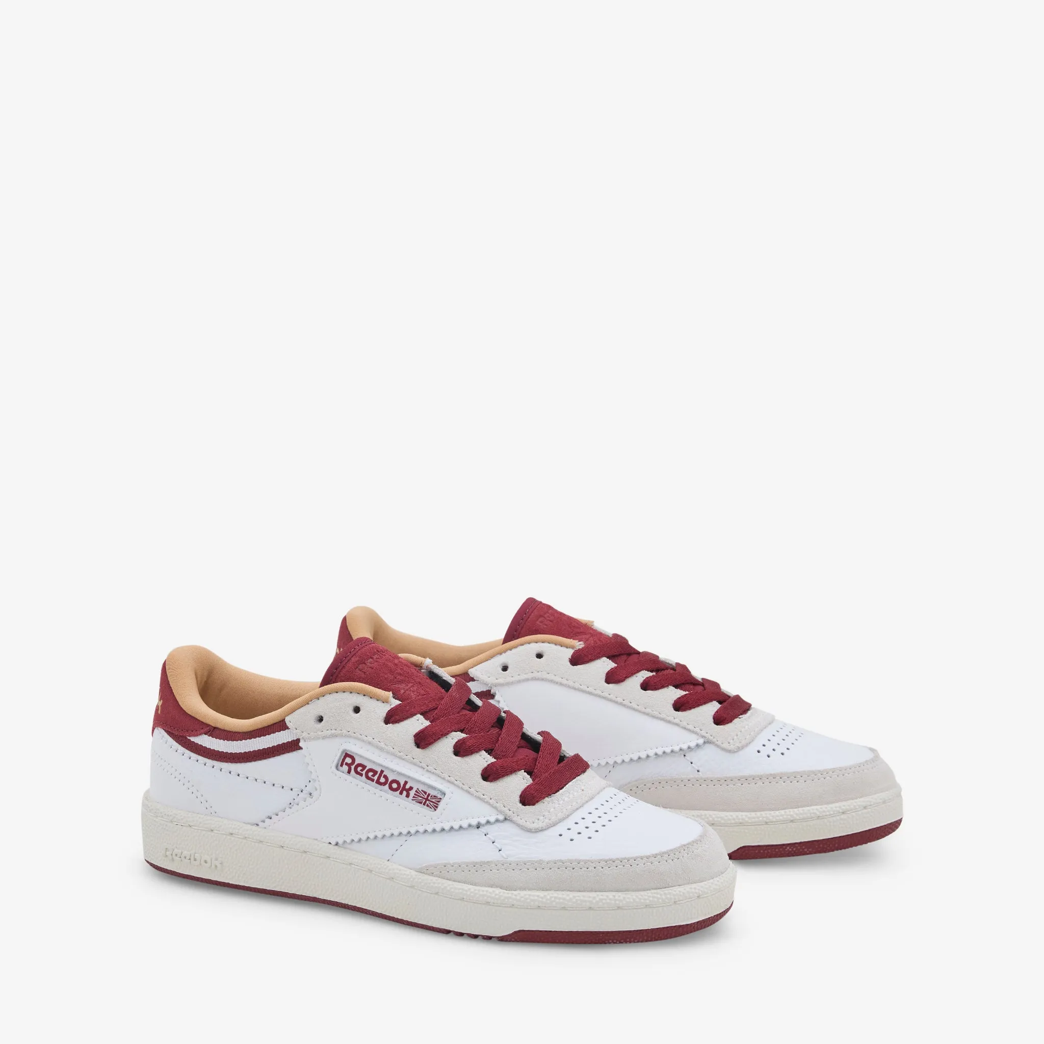 Club C 85 White | Retro Red | Chalk Motion Grip