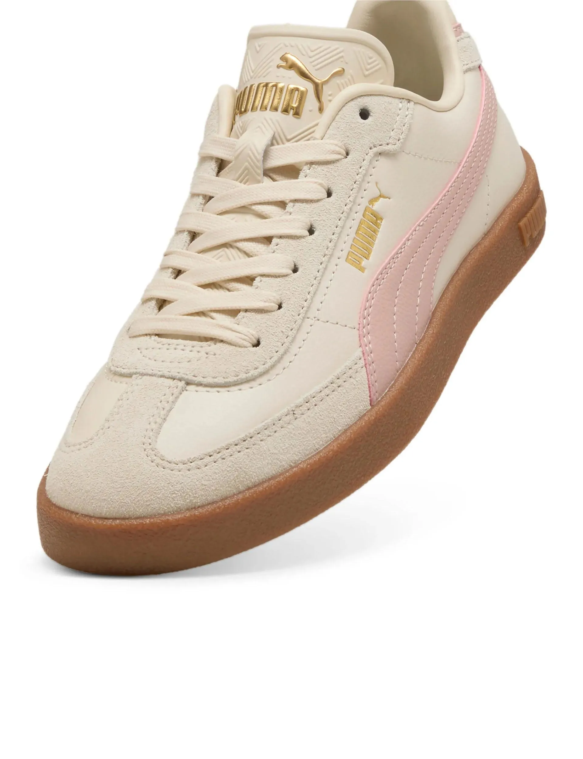Club II Era Sneakers - Alpine Snow/Rose Quartz/Gum Soft Entry Reinforced Achilles Notch
