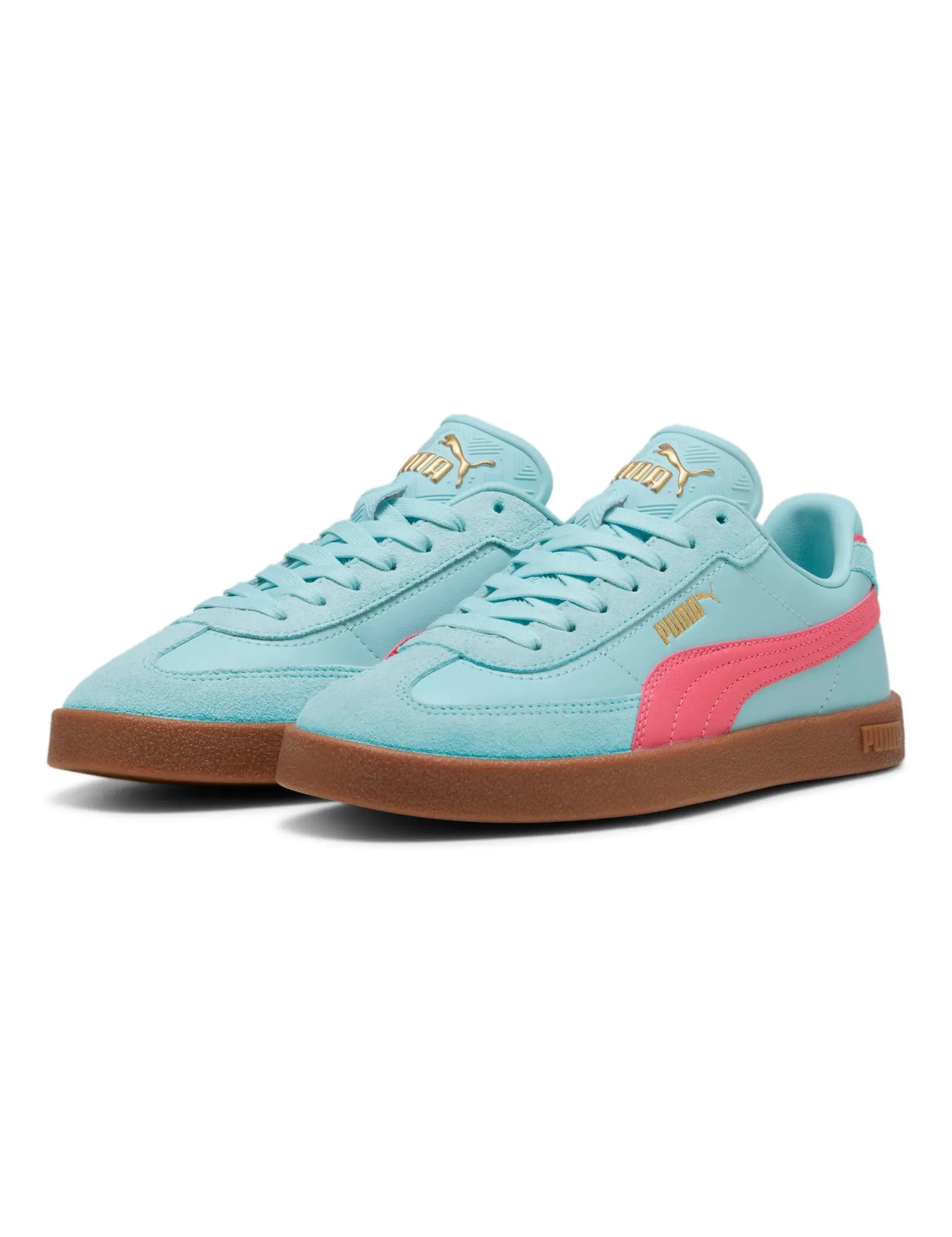 Walk Gear School Jog Club II Era Sneakers - Safe Lake/Peach Frost/Gum