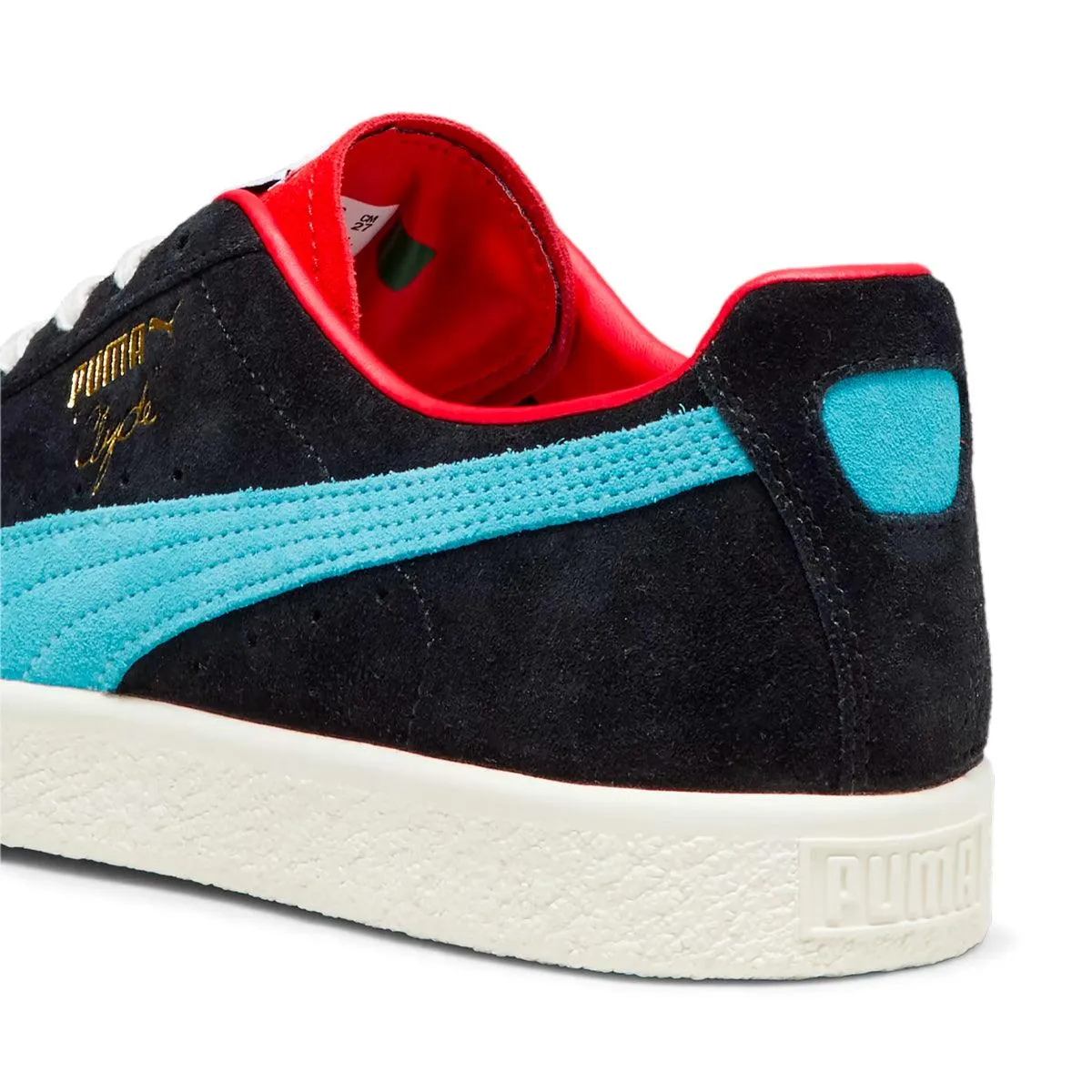Clyde OG 'PUMA Black For All Time Red' White Clean