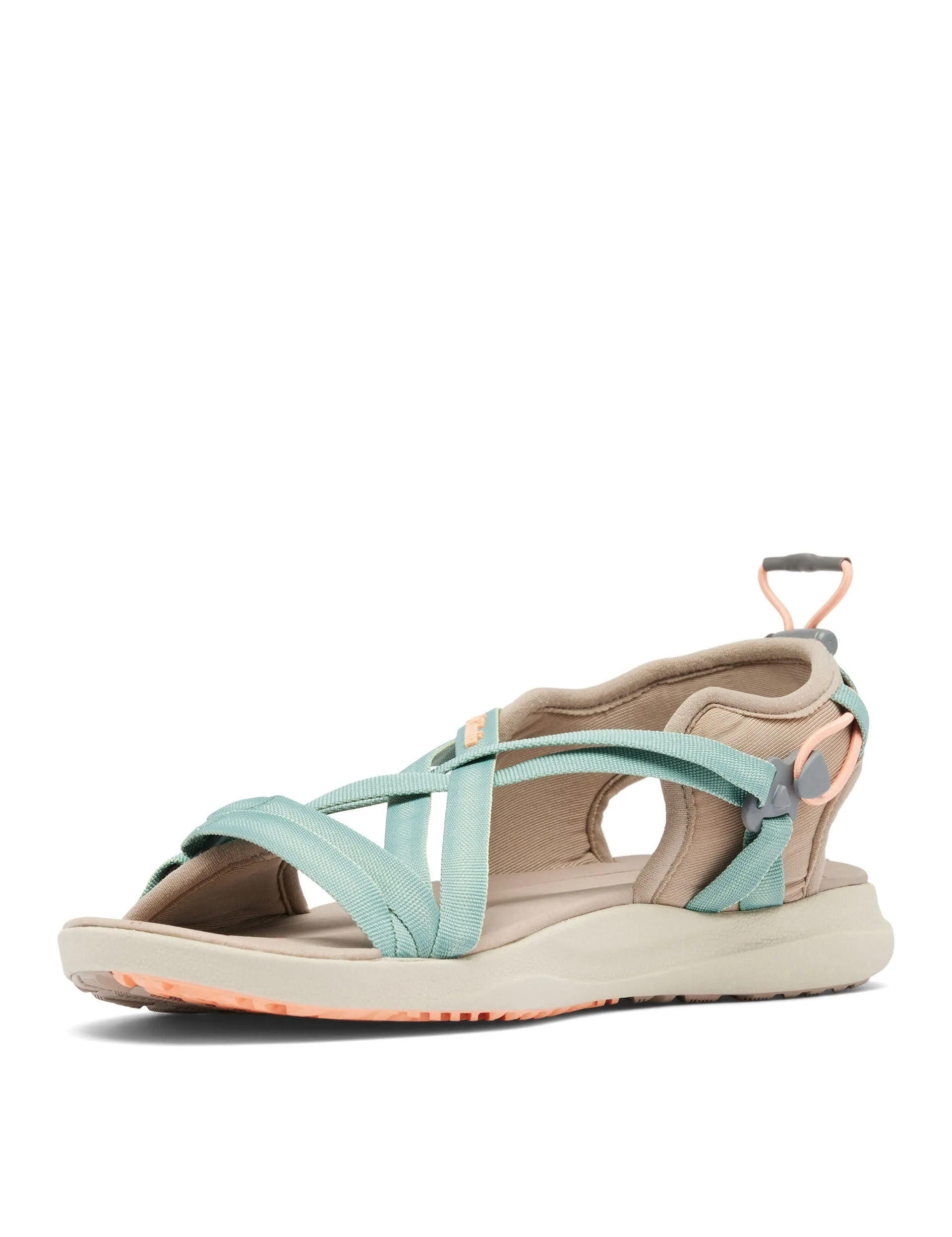 Columbia Sandal - Fungi/Apricot Fizz Bow Charm