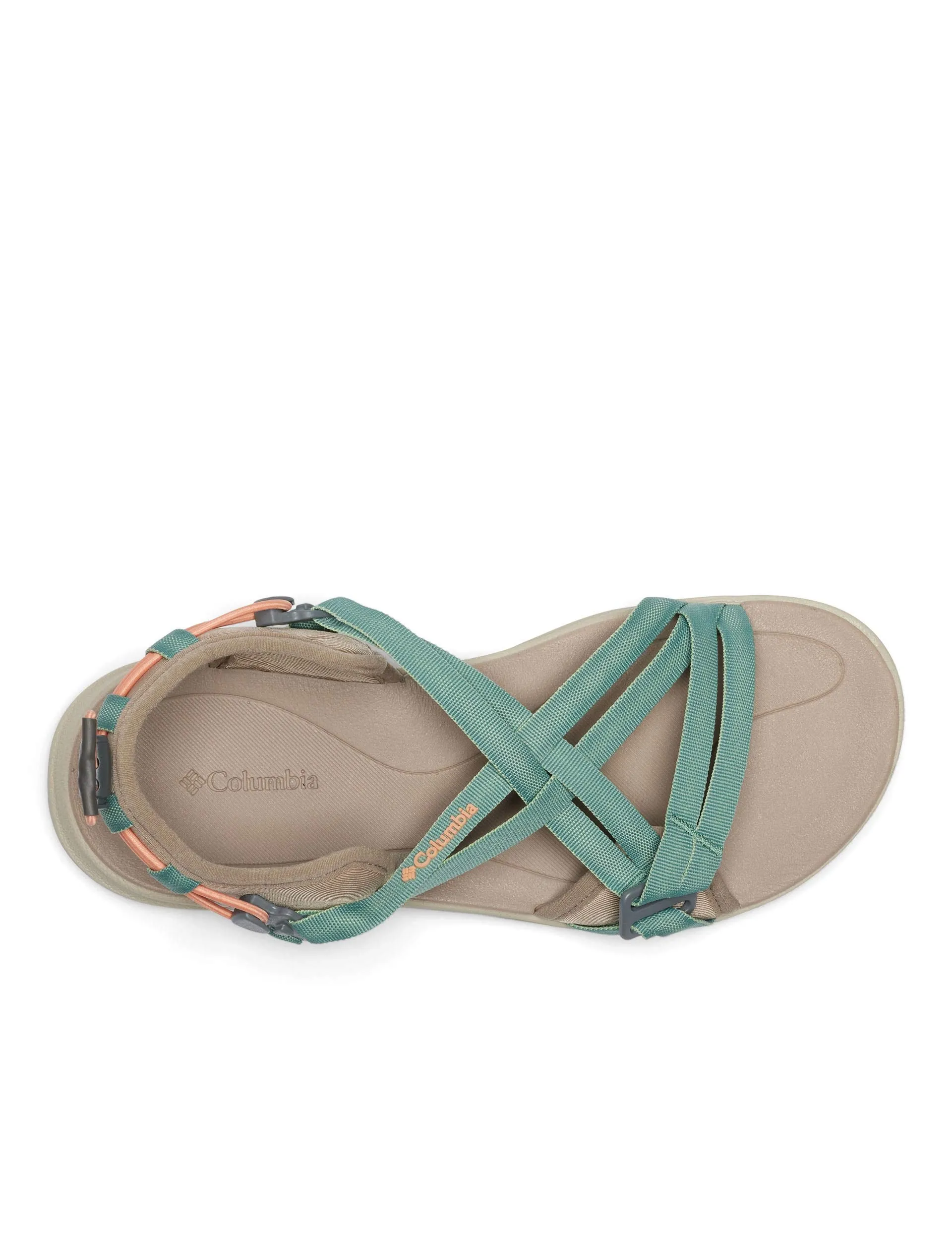 Leisure Design Everyday Step Columbia Sandal - Fungi/Apricot Fizz