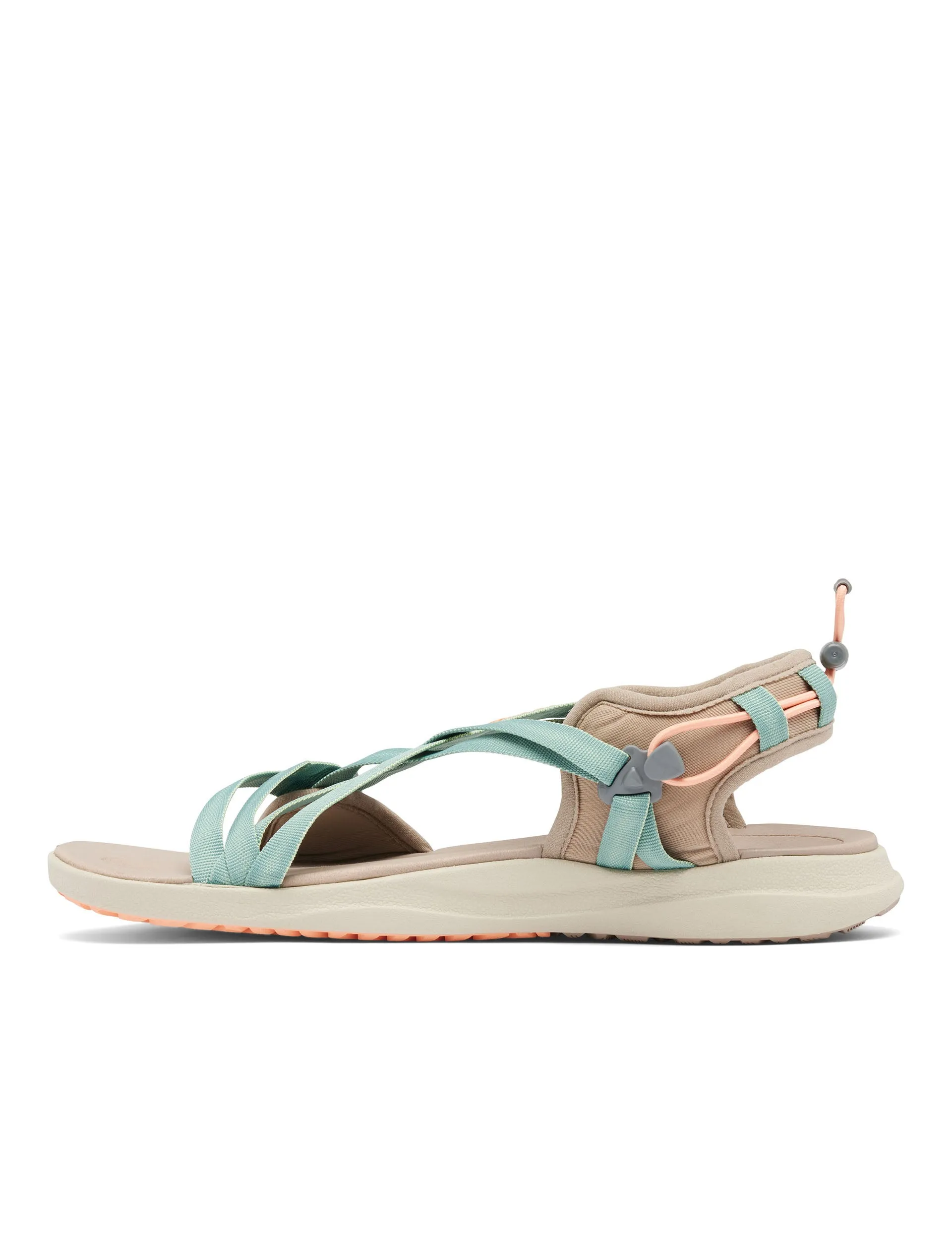 Breathable Flats Stylish Sandals for Men Columbia Sandal - Fungi/Apricot Fizz