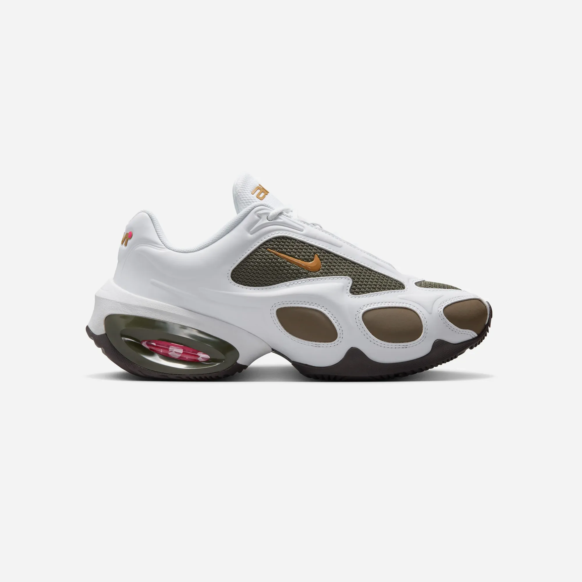 Nike Air Max Muse Veneda Carter White Hyper Pink WMNS Asymmetric Lacing System Zip   Up