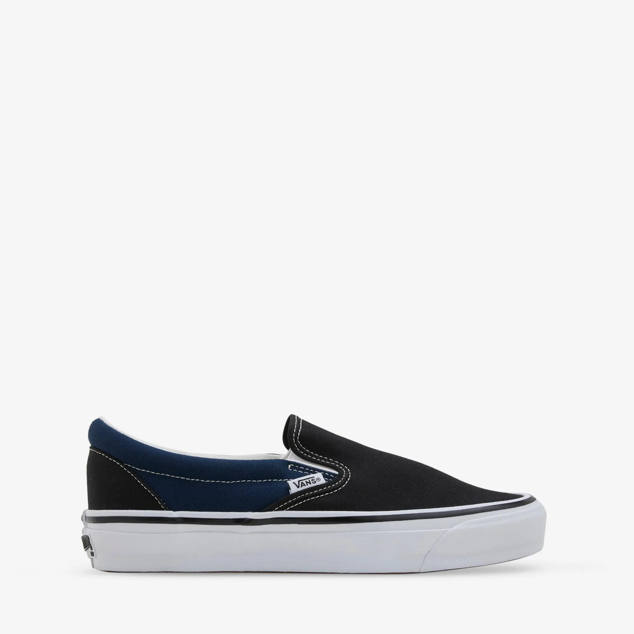 Secure Motion Hook And Loop Engineered Garments x OTW Classic Slip-On 98 Black | Blue