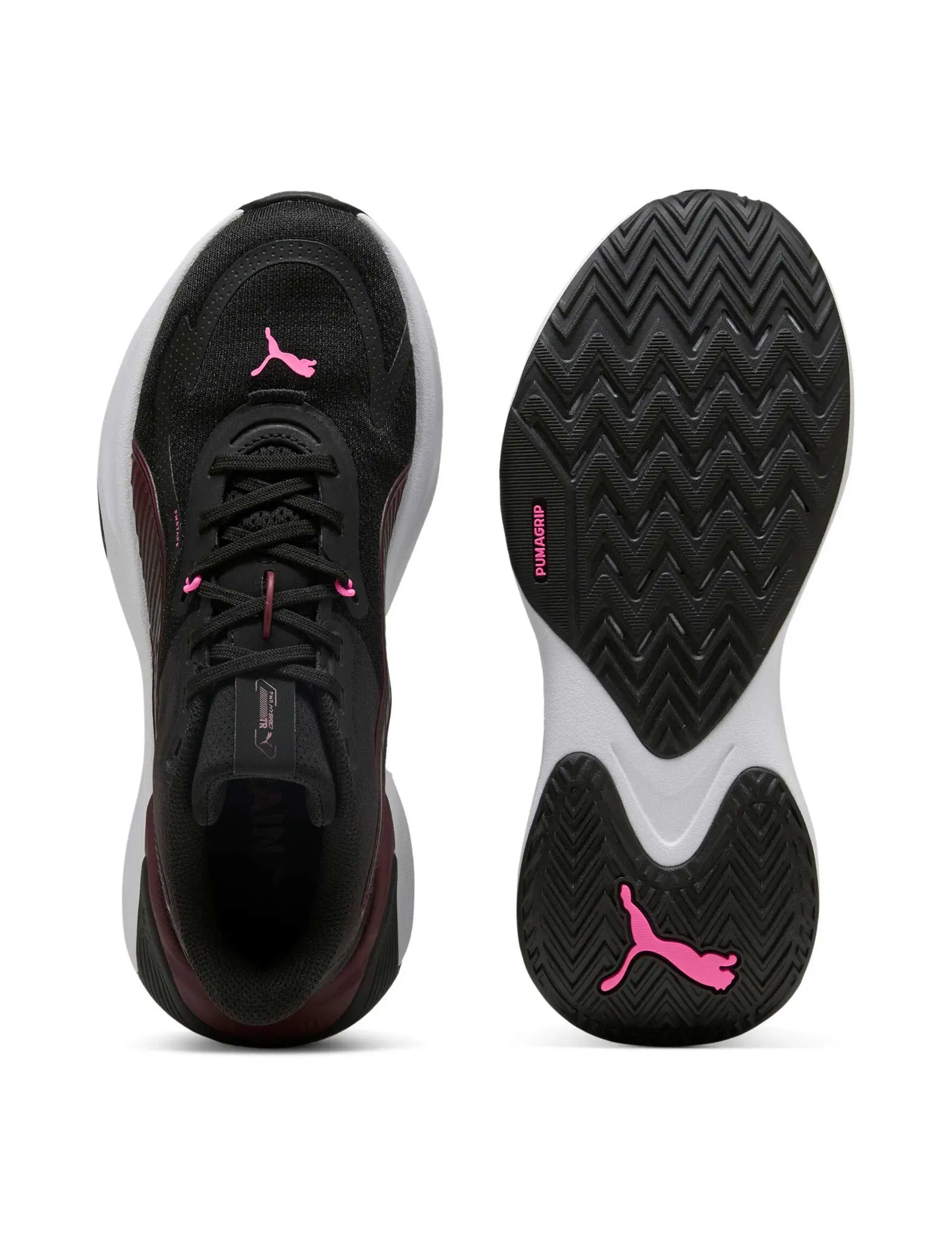 PWR Hybrid Training Shoes - Black/Ruby Shimmer/Pink Pixel All-Purpose Wear