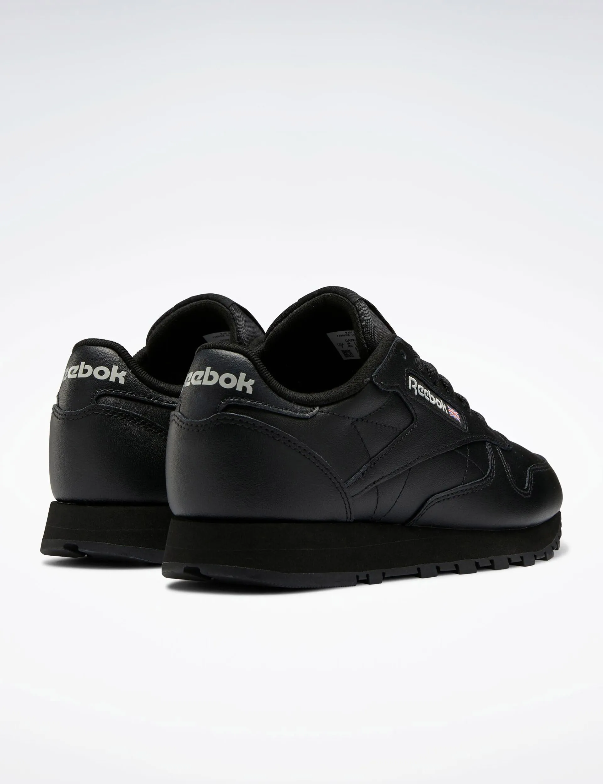 Classic Leather Shoes - Core Black/Pure Grey 5 Wear resistant