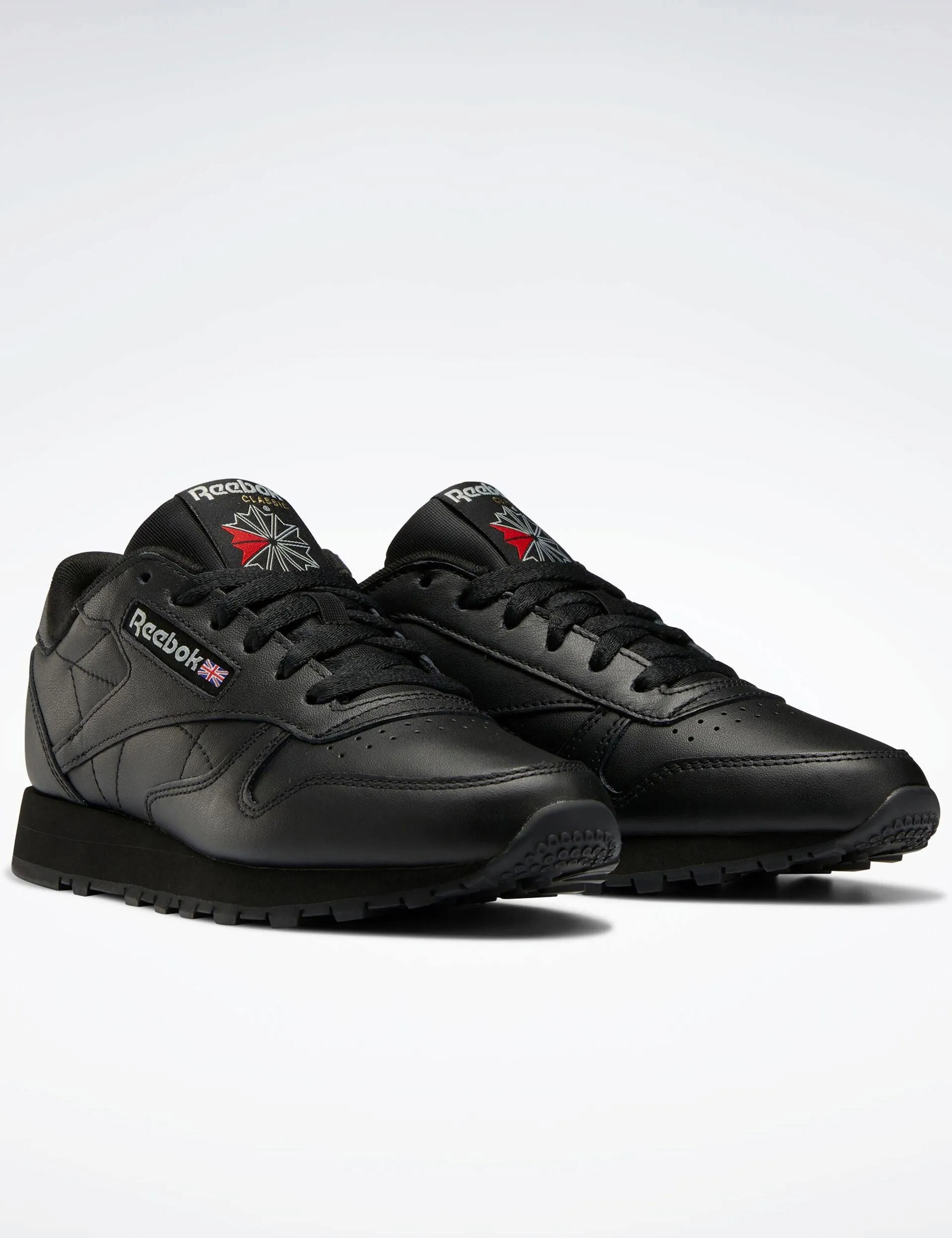 Classic Leather Shoes - Core Black/Pure Grey 5 Everyday Essential
