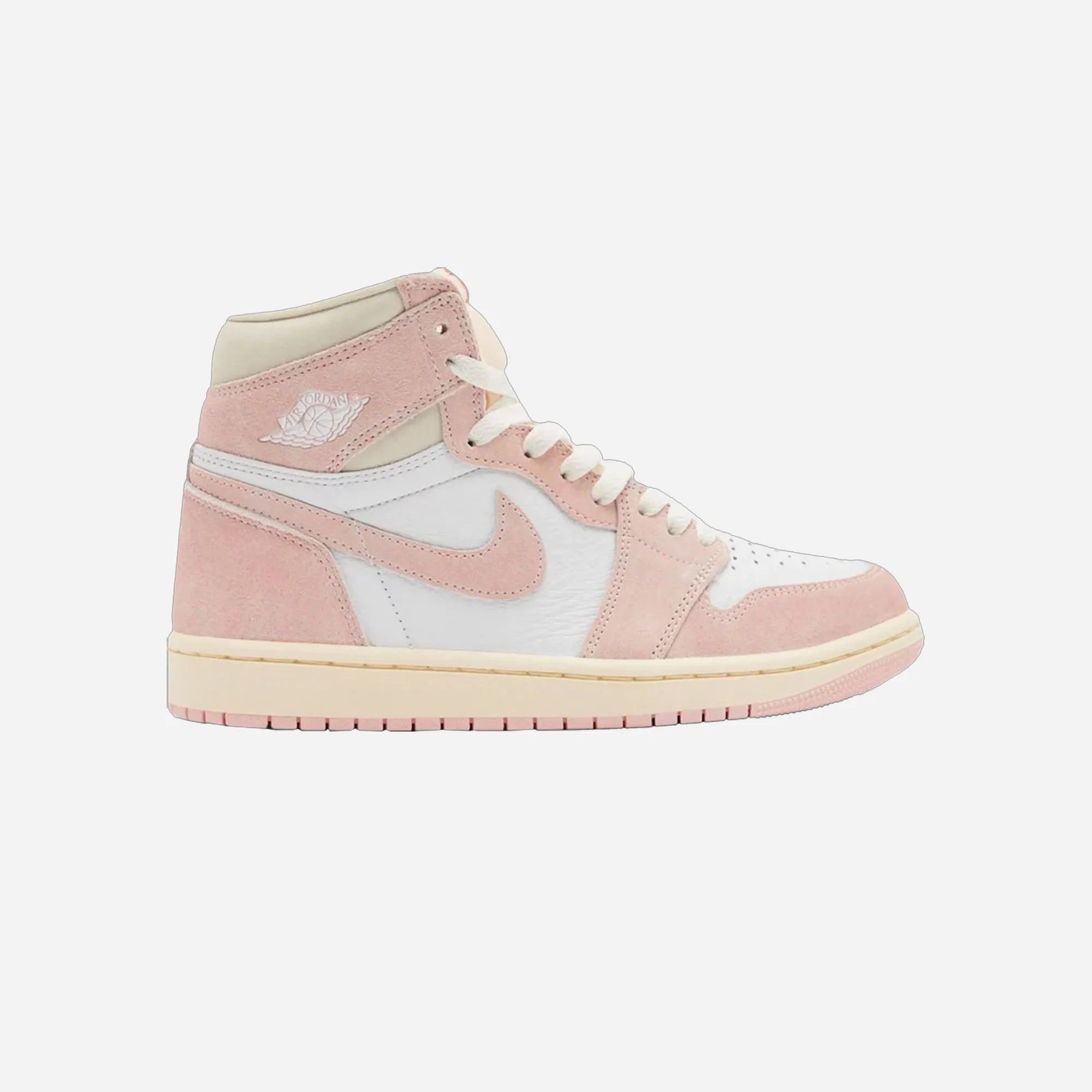 Nike Air Jordan 1 High Washed Pink Elastic Straps