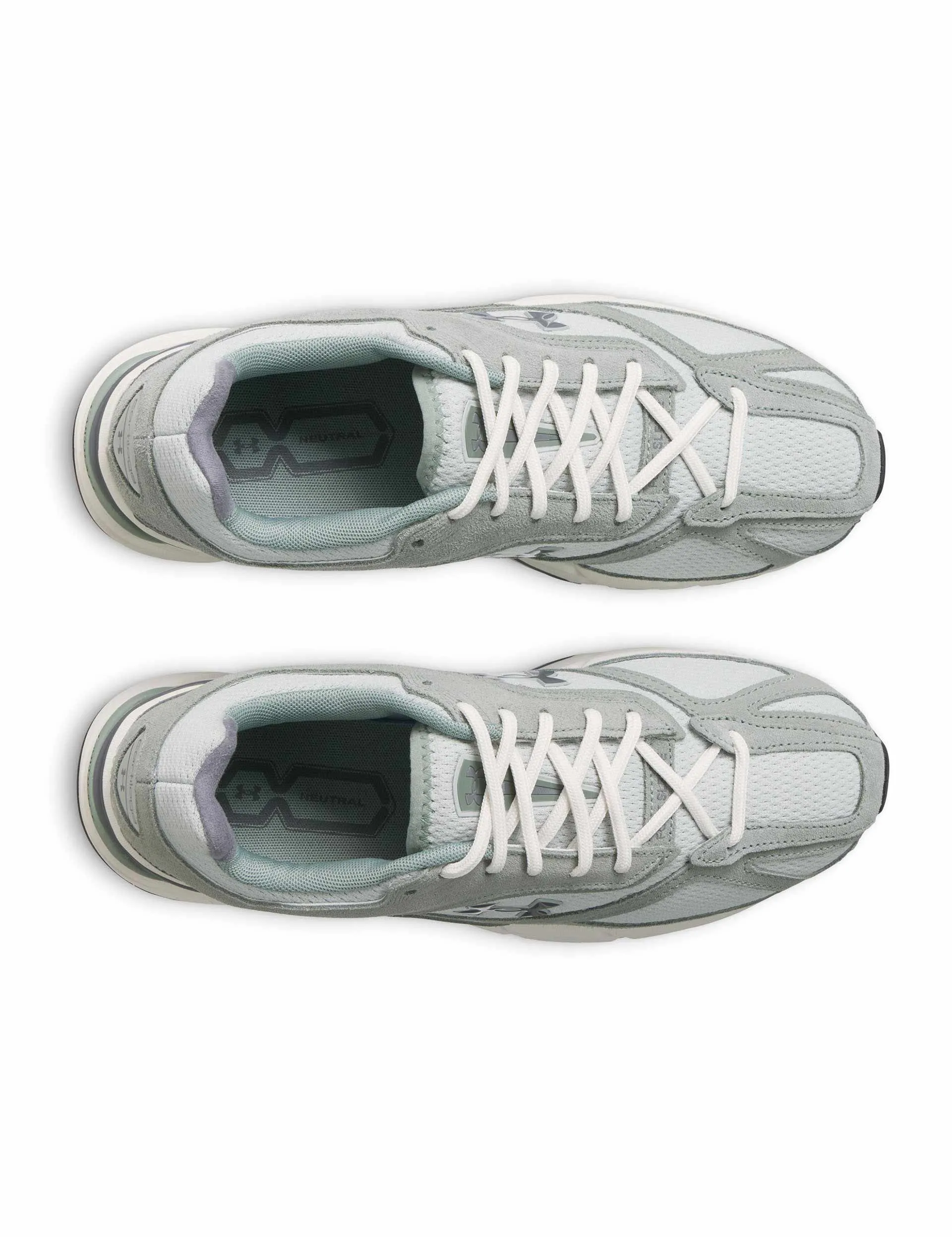 Spring Vibe Lace   Up Design Apparition Shoes - Hydro Green/Silica Green/Titan Gray