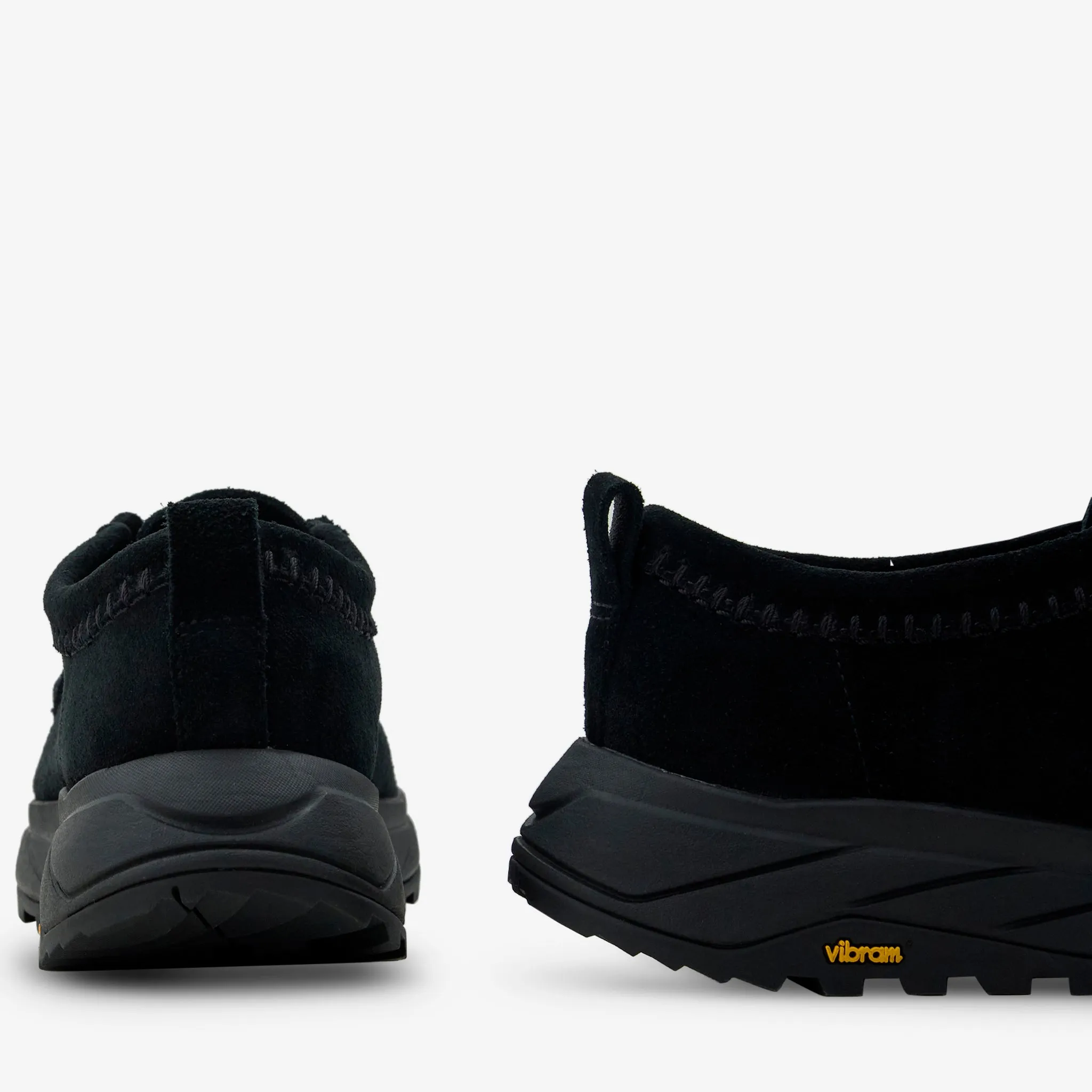 Walla Eden Lo Black | Black Suede Low Maintenance