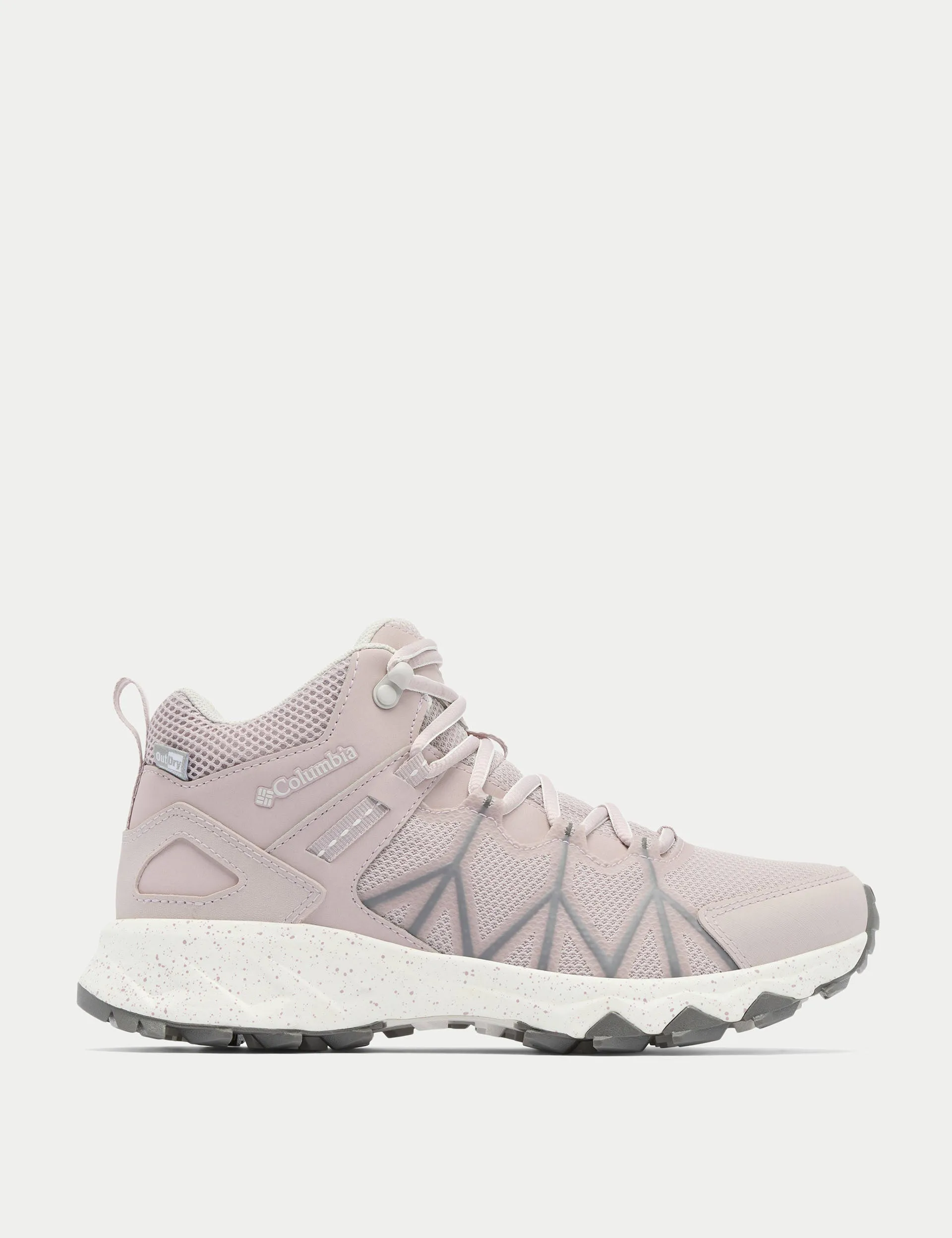 Breathable Tongue Flexible Groove Tech Peakfreak II Mid Outdry Hiking Shoe - Vapor/Moonstone