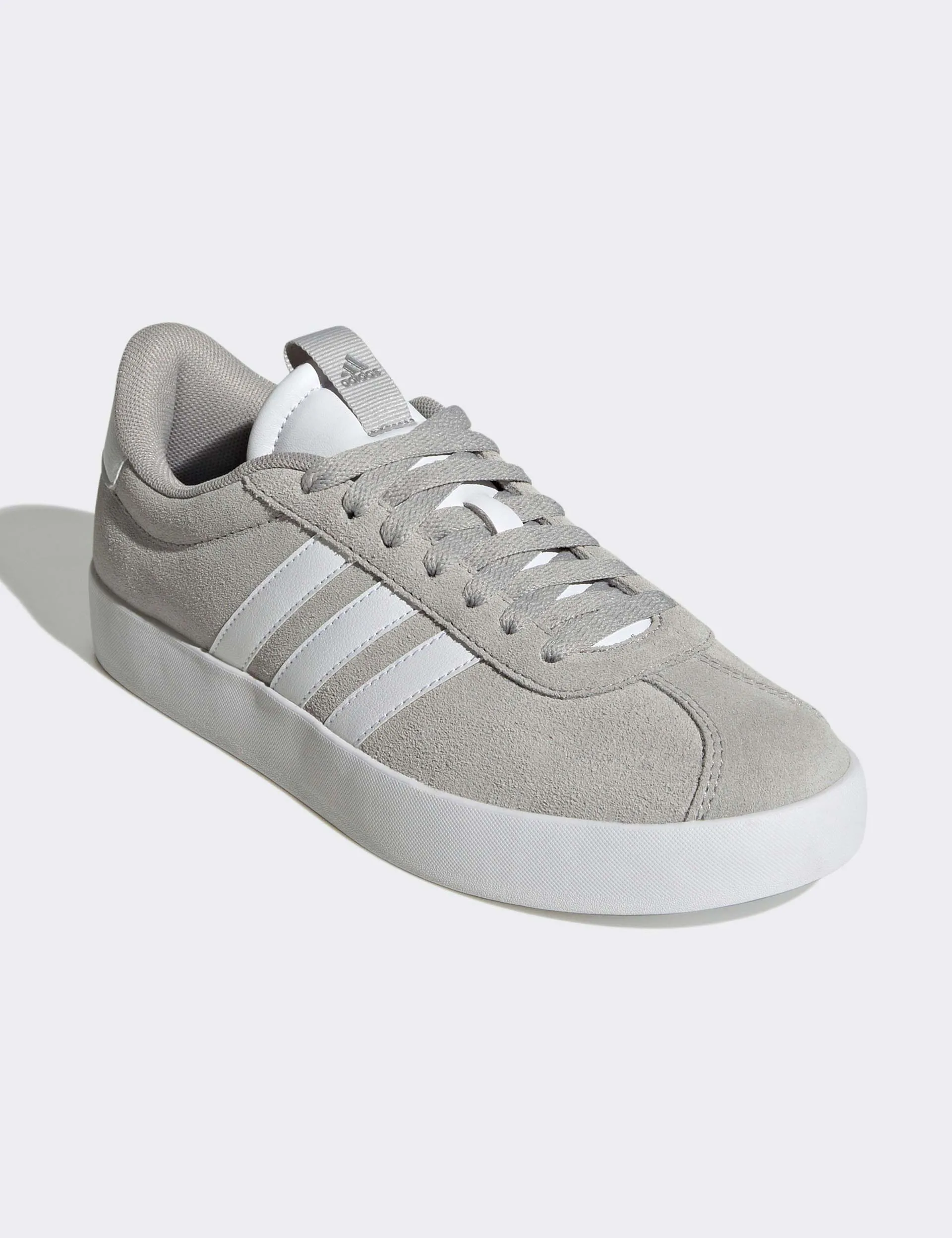 Market Day Clean Lines VL Court 3.0 Shoes - Grey Two/Cloud White/Silver Metallic