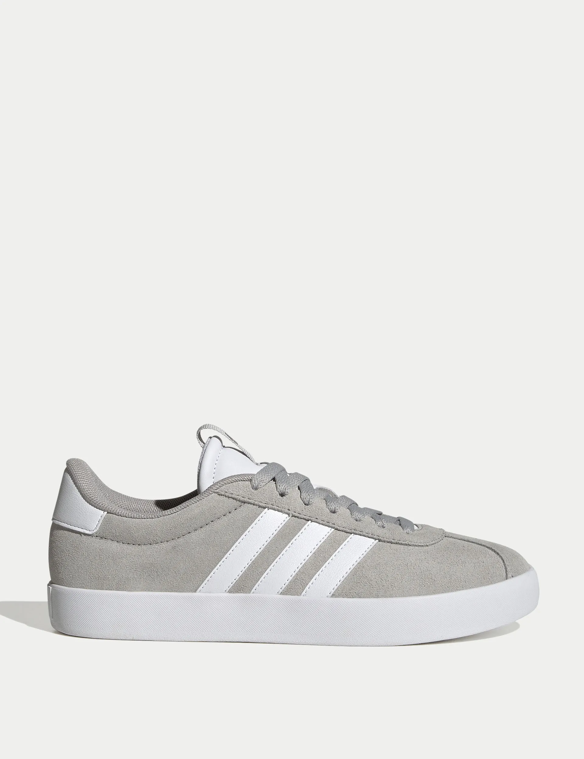 Fun Pace VL Court 3.0 Shoes - Grey Two/Cloud White/Silver Metallic