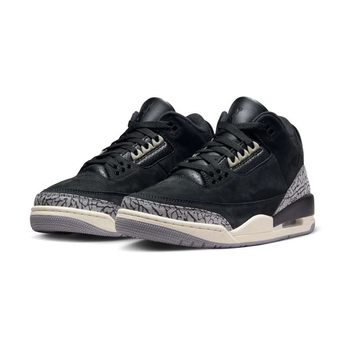 Wmns Air Jordan 3 Retro 'Off-Noir' Firm Lock