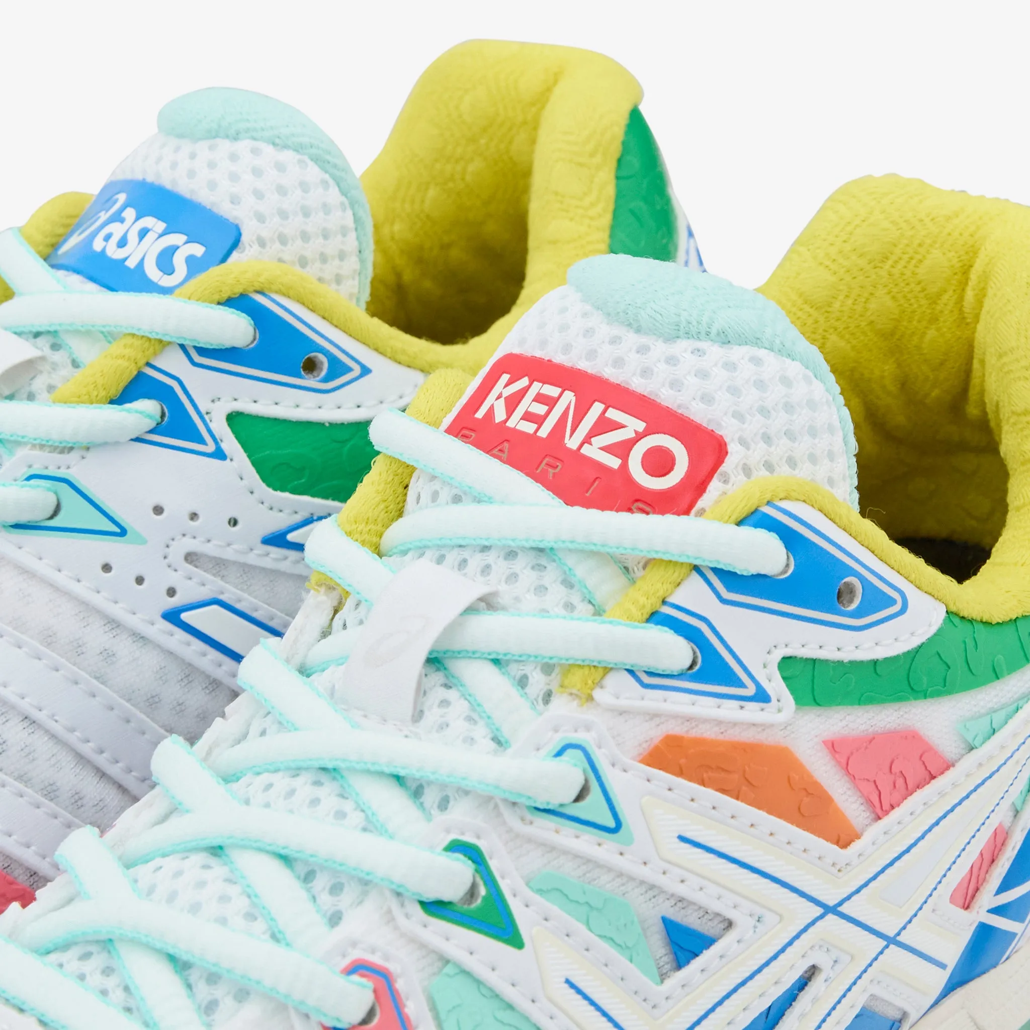 KENZO x Gel-Kayano 20 Multicolour Comfortable Design Shoes Lightweight Feel