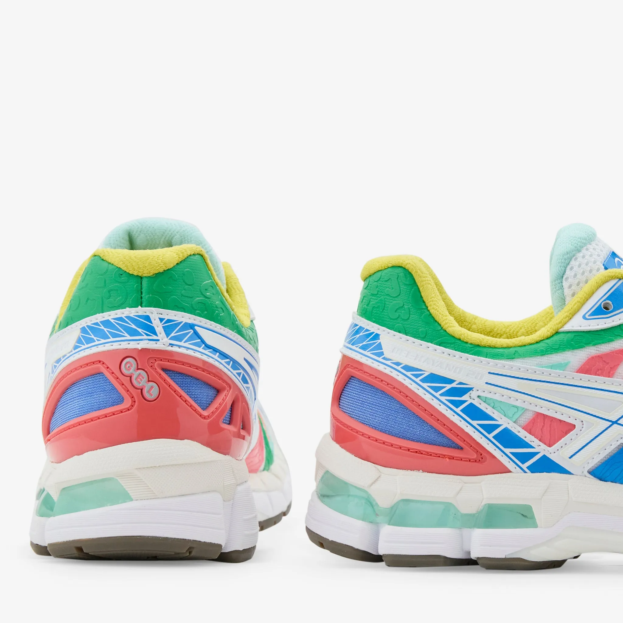 KENZO x Gel-Kayano 20 Multicolour Lace   Up Style Light Pace