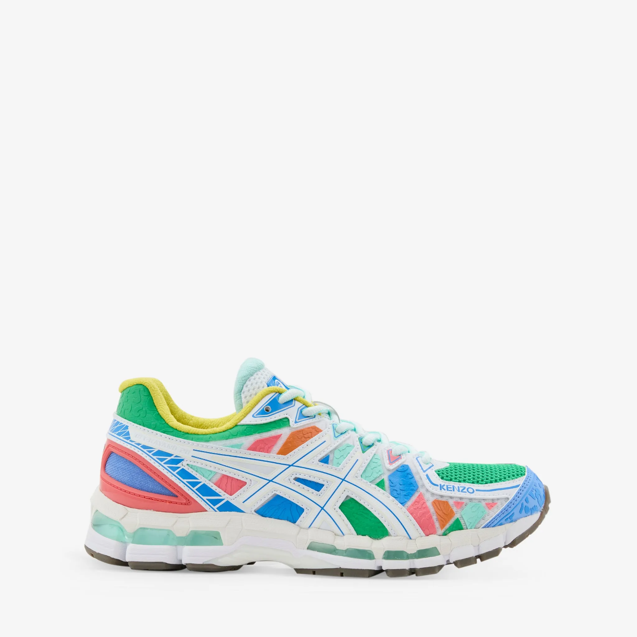Fashionable Step Stride Light KENZO x Gel-Kayano 20 Multicolour