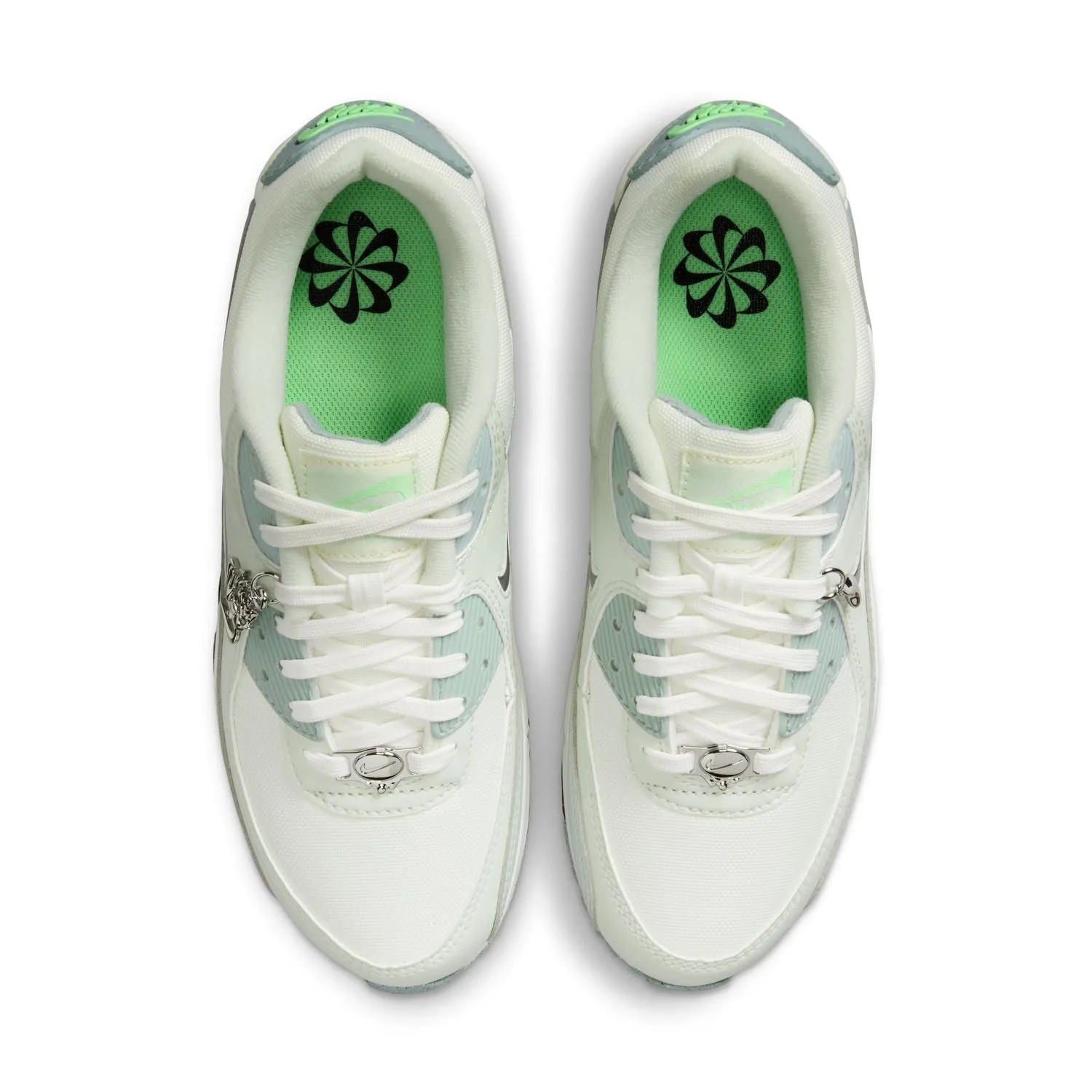 Wmns Air Max 90 SE 'Molten Metal' Soft Ocean Edge