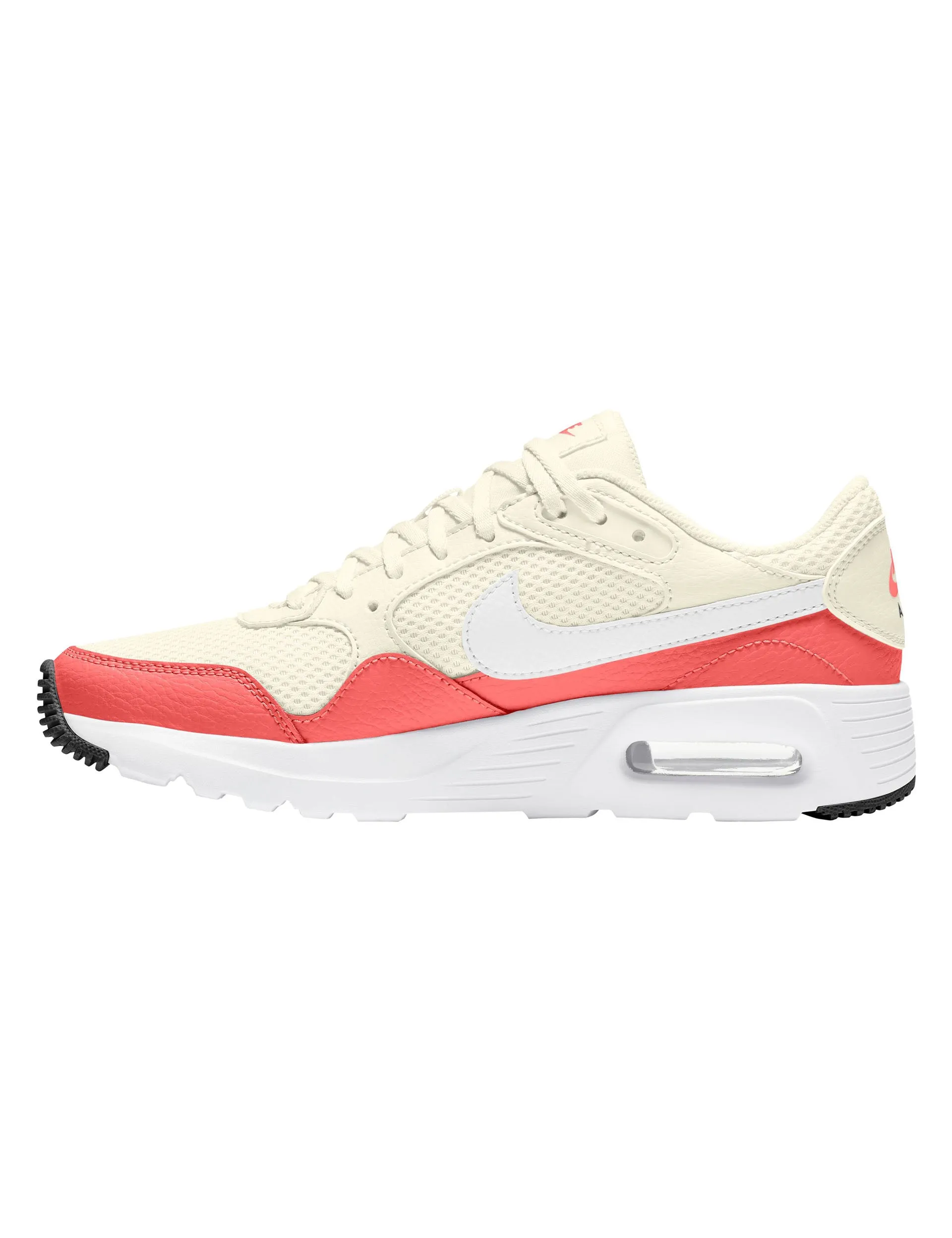 Durable outsole City Style Air Max SC Shoes - Sail/White/Magic Ember/Black