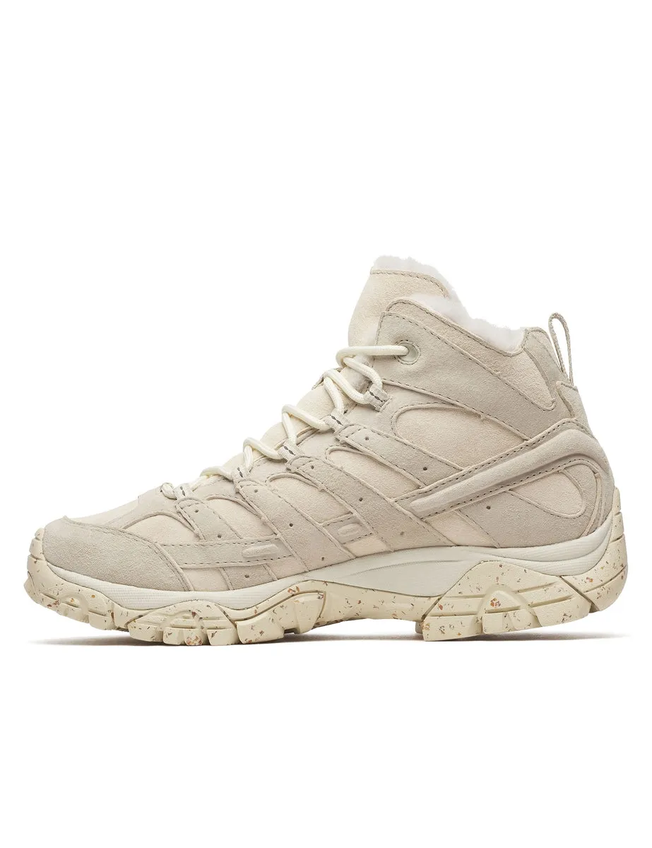 Moab 2 Decon Mid Cozy Luxe - Stucco Cushioned Base Busy Professionals Sweat Resistant Standing Workers