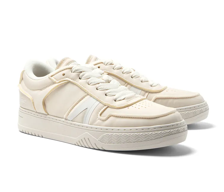 Men's Lacoste L001 Crafted 123 2 SMA (Off White) Modern Style Fresh Design
