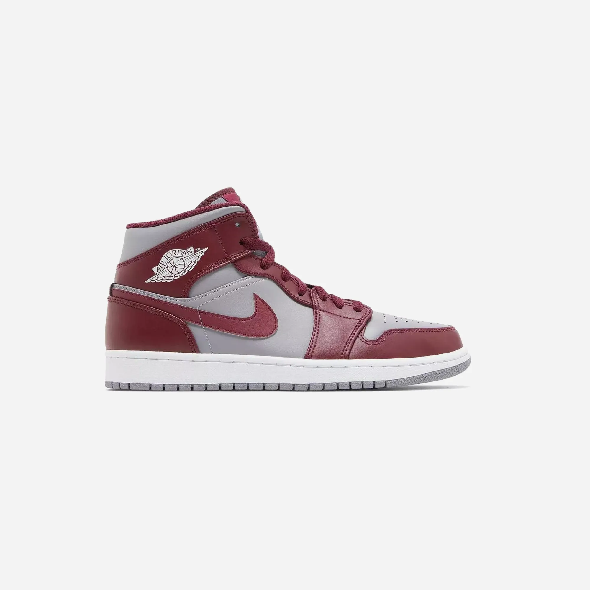 Nike Air Jordan 1 Mid Cherrywood Red comfortable socks