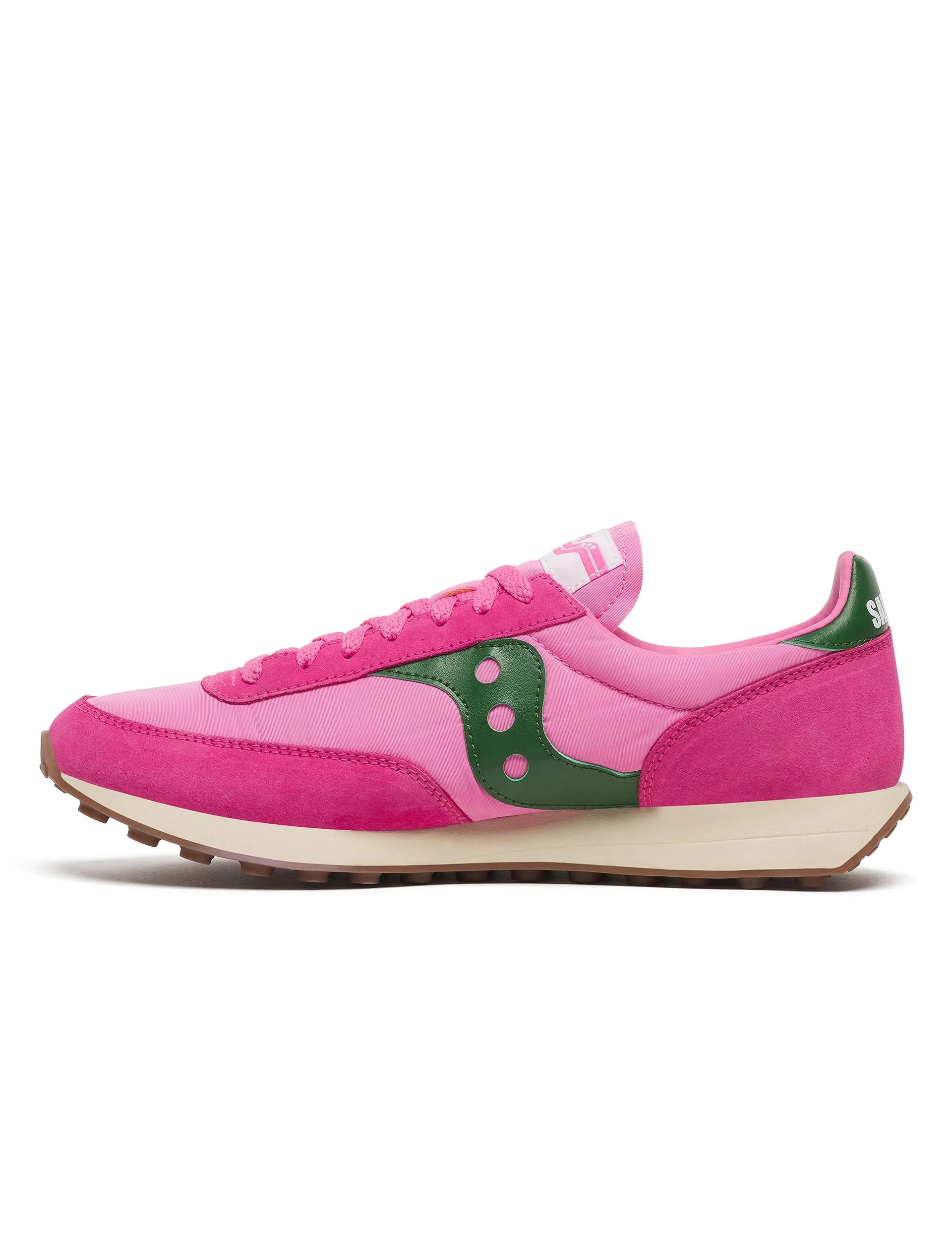 Shock Absorbing Plates Trainer 80 - Pink/Forest