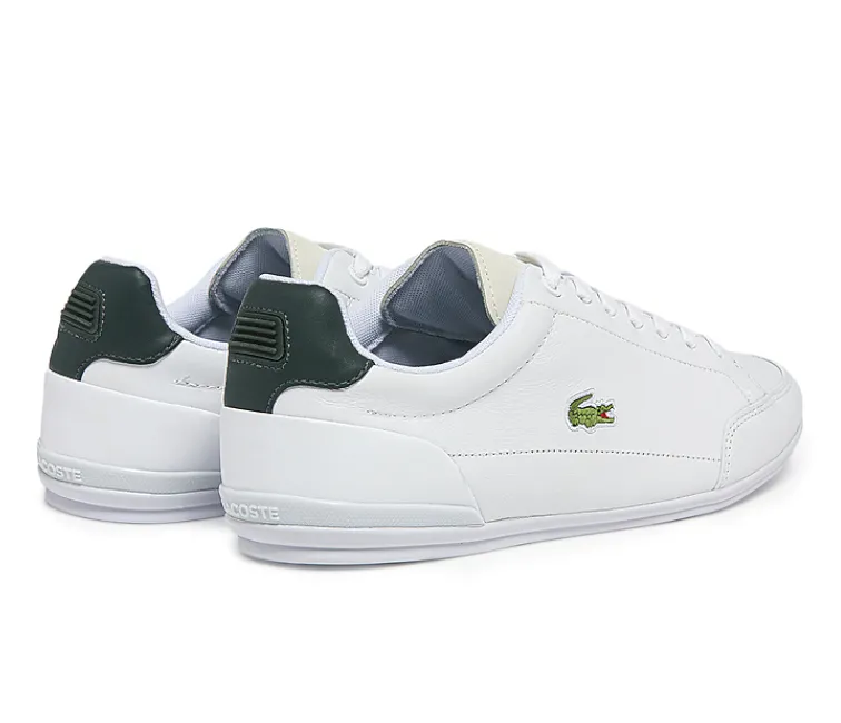 Flexible Design Men's Lacoste Chaymon Crafted 0722 1 CMA (White/Dark Green)