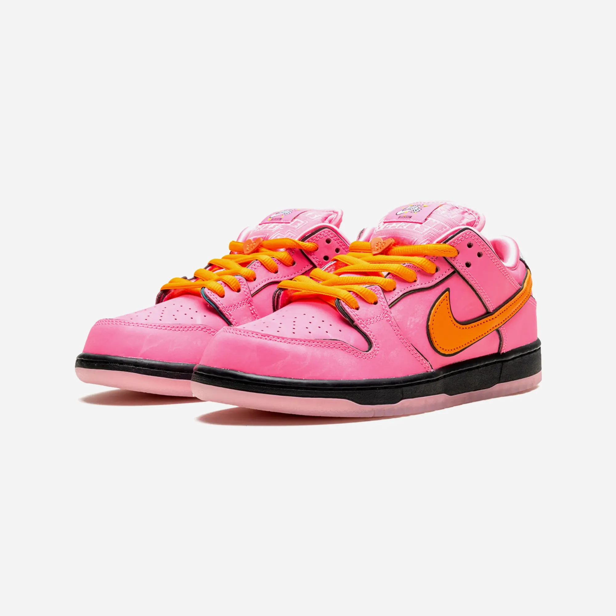 Nike SB Dunk Low The Powerpuff Girls Blossom Micro Perforation Ventilation Lightweight Responsive Cushioning