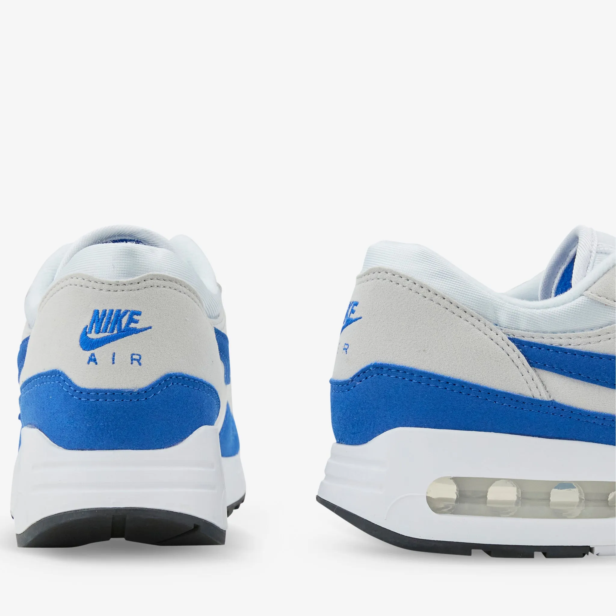 Sleek Edge Built-in comfort Women's Air Max 1 '86 Premium White | Royal Blue | Light Neutral Grey | Black