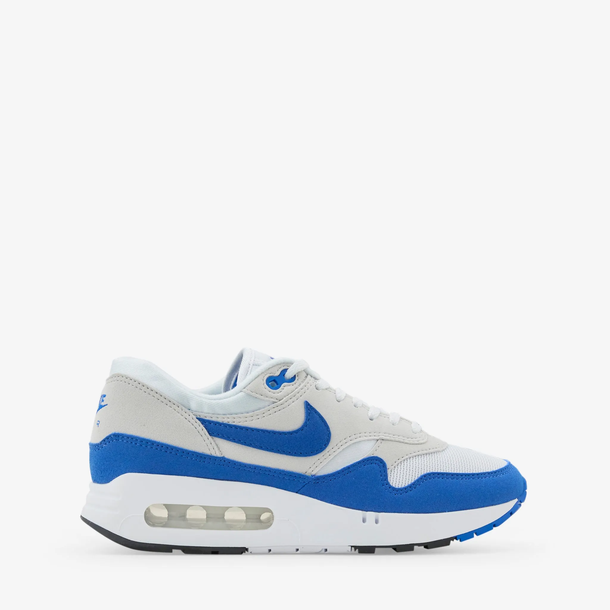 Comfortable Foot Bare Feel Women's Air Max 1 '86 Premium White | Royal Blue | Light Neutral Grey | Black