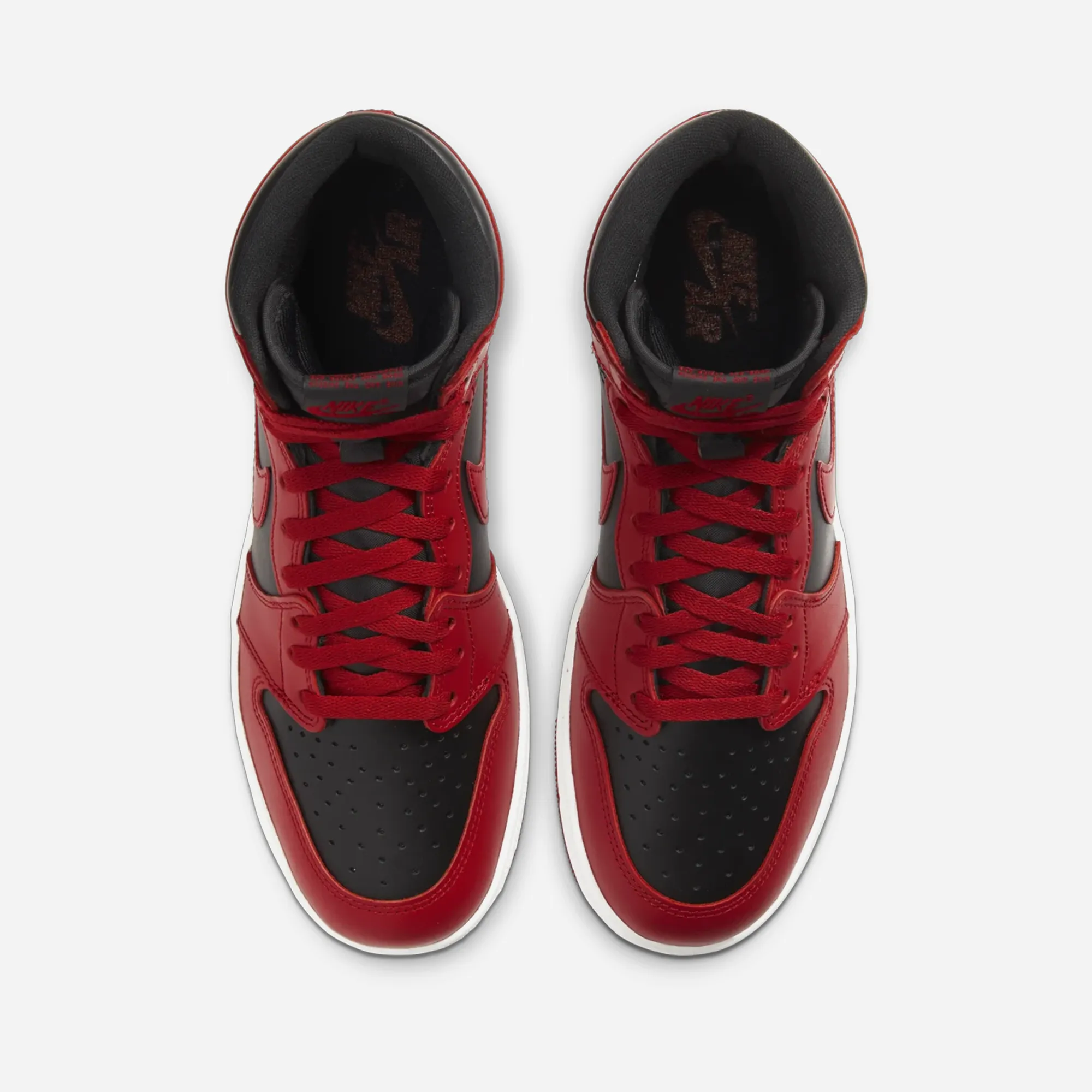 Nike Air Jordan 1 Retro High '85 OG Minimalist Stitching Gusseted Tongue