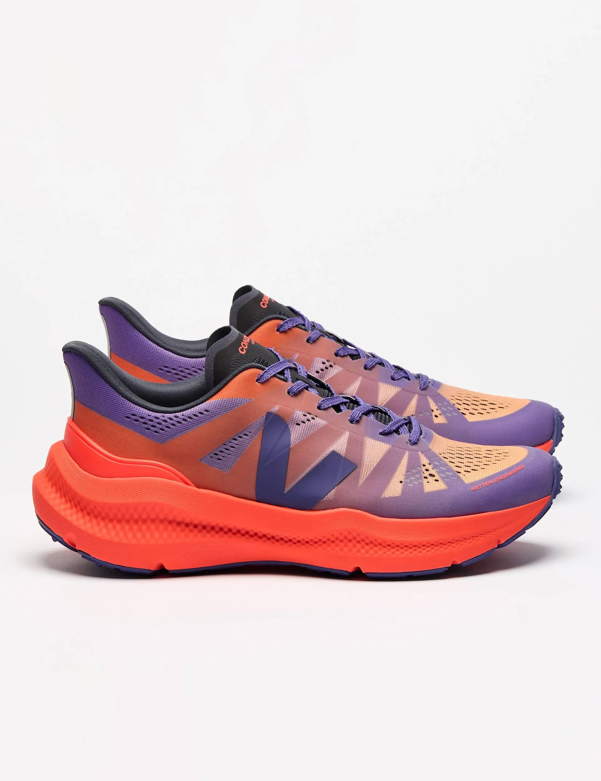 Condor 3 Advanced - Gradient Purple Orange Fluo Classic Wear Reinforced Heel Cup