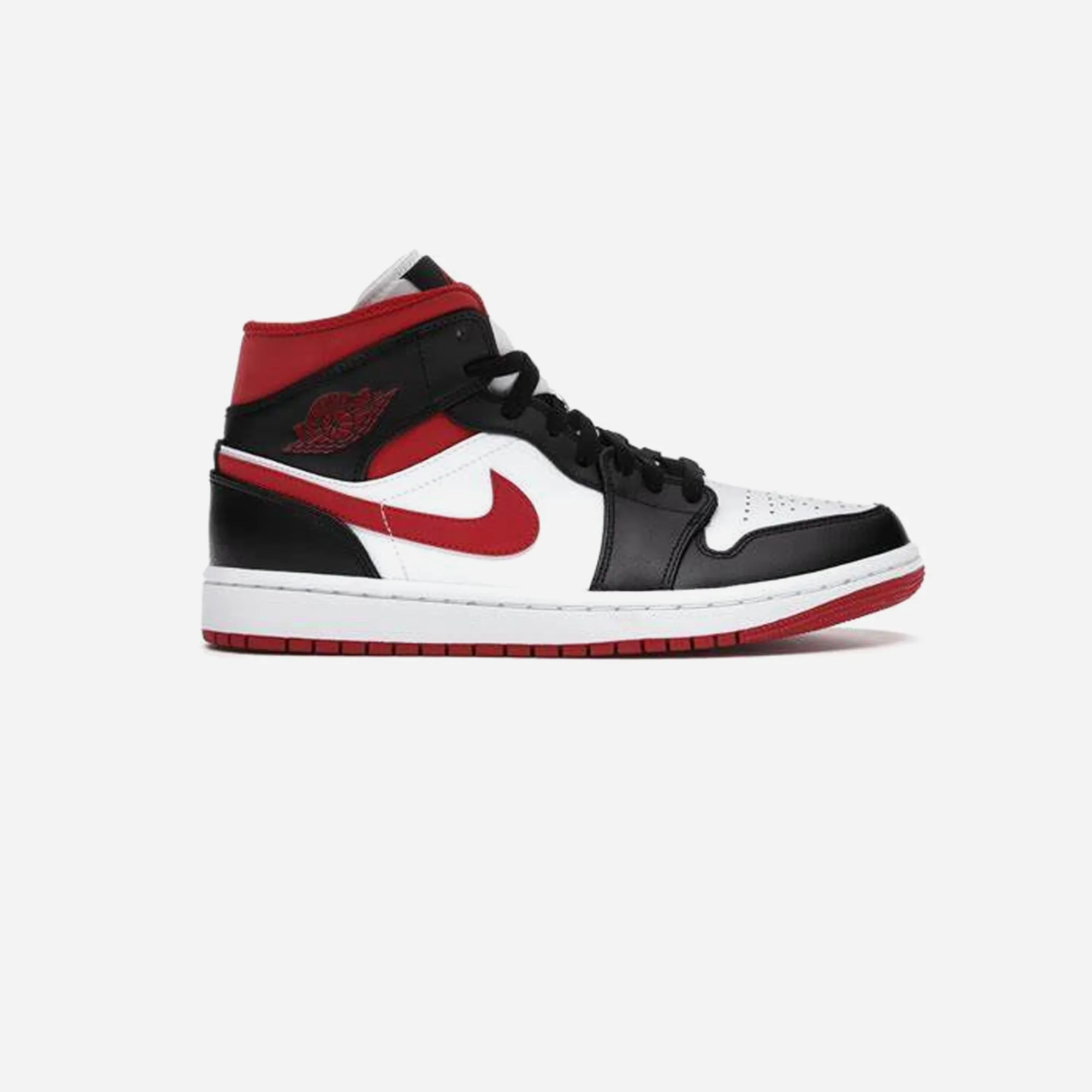 Urban Motion WaterResistant Air Jordan 1 Mid Gym Red Black White