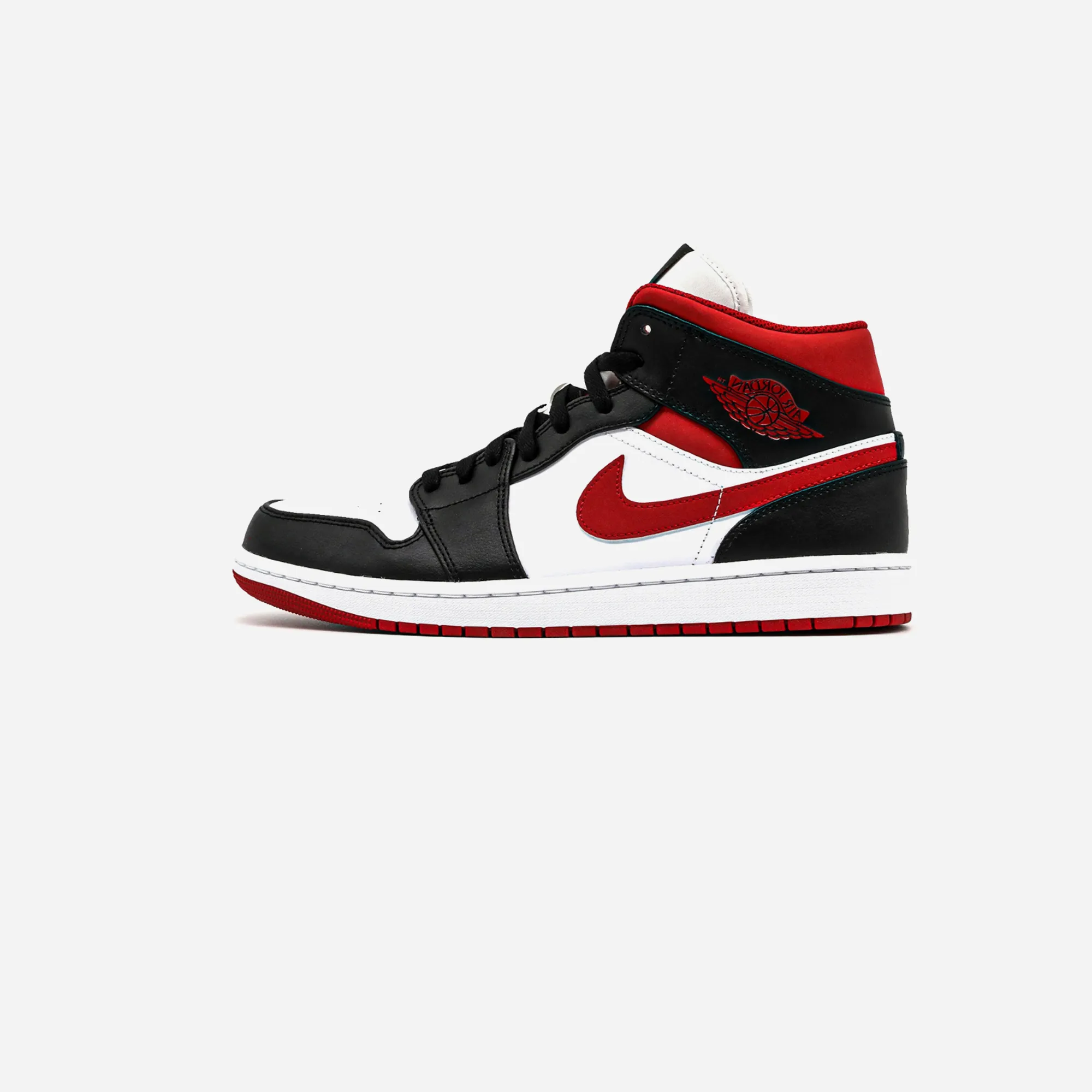 All Wear Active Run Air Jordan 1 Mid Gym Red Black White