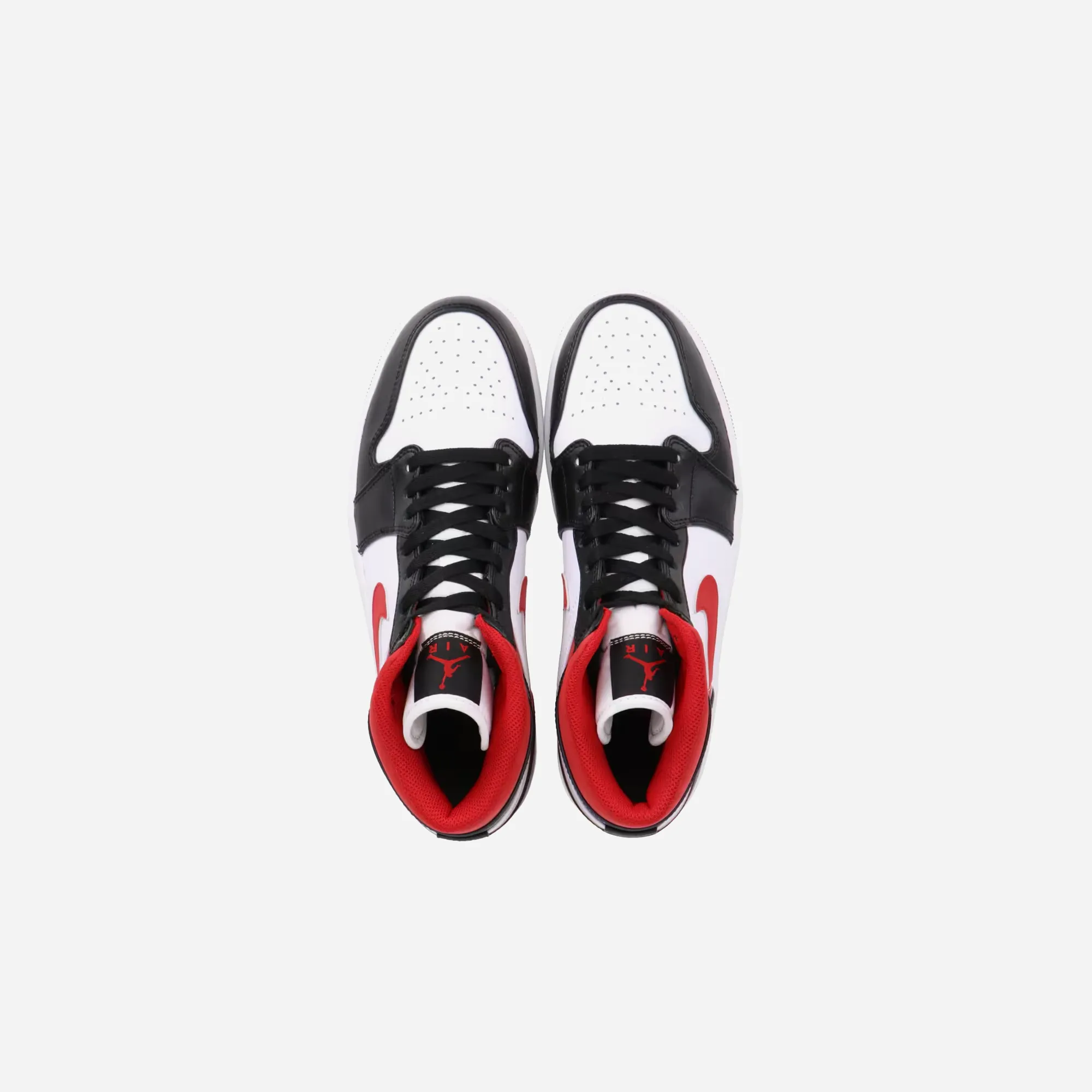 Sock Like Air Jordan 1 Mid Gym Red Black White