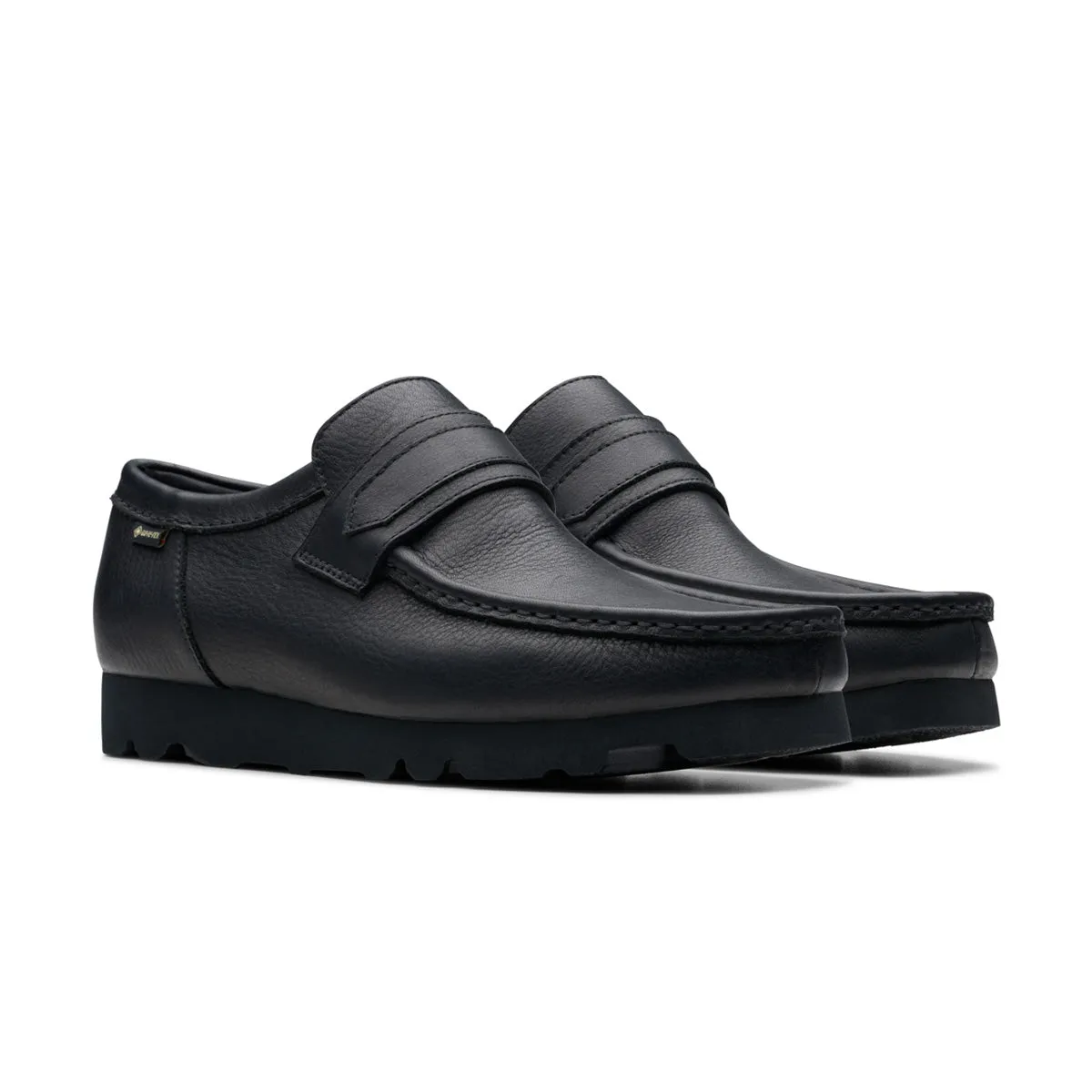 Quick Motion Cushioned Base Health Focused WallaLoafer GORE-TEX 'Black Leather'