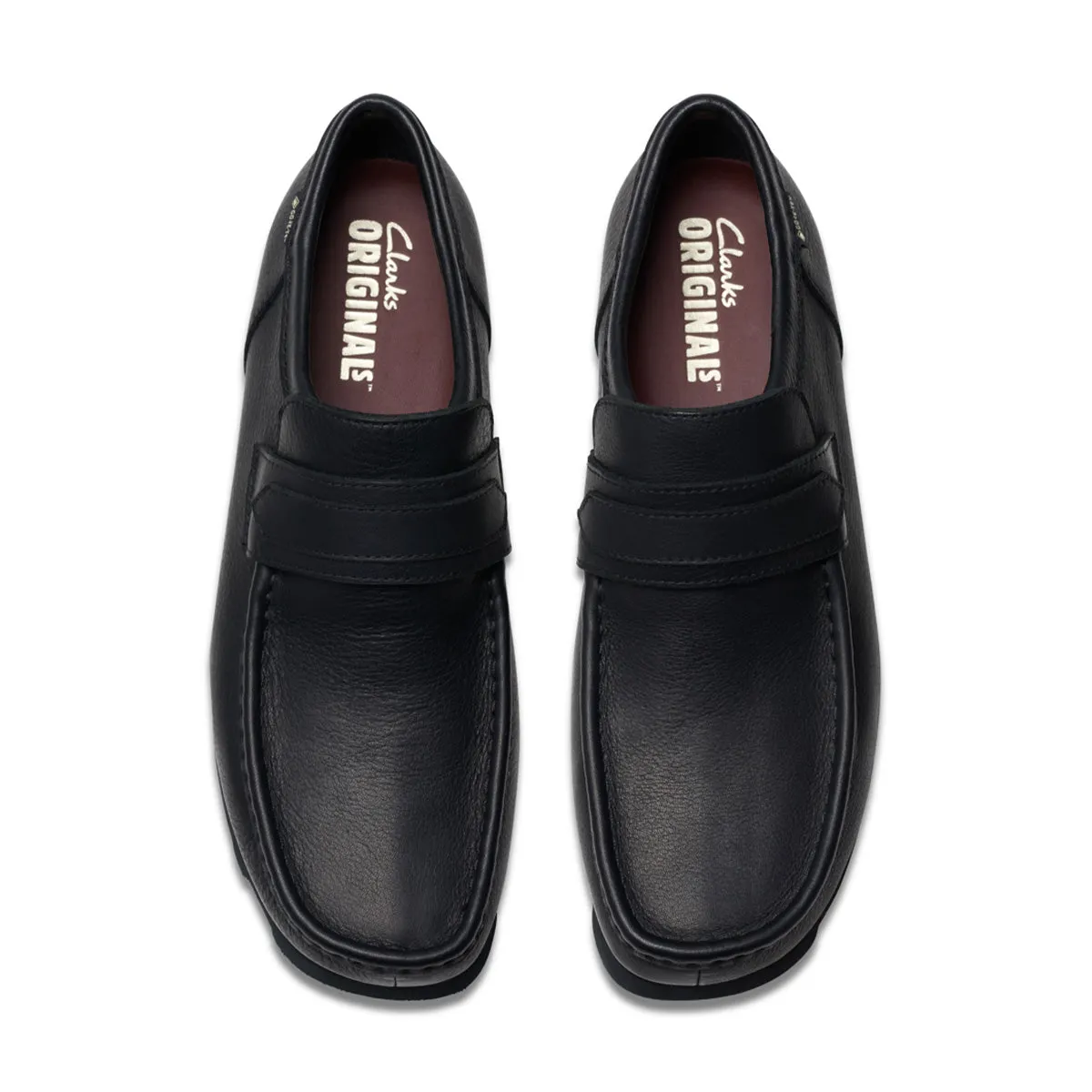 WallaLoafer GORE-TEX 'Black Leather' Harbor Mood