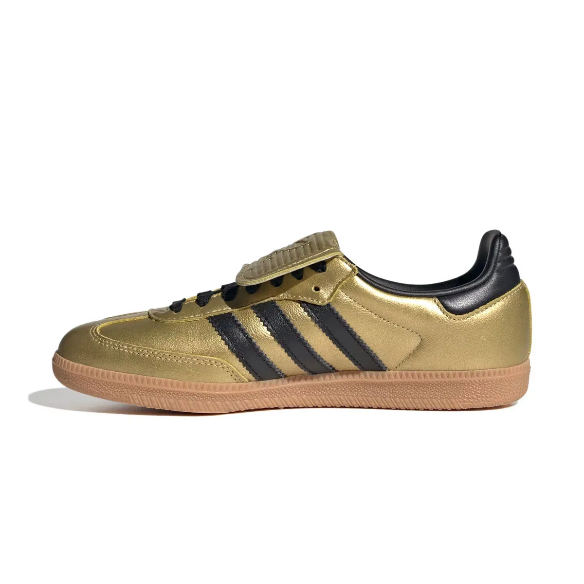 Wmns Samba Long Tongue 'Gold Metallic Black Gum' evening run