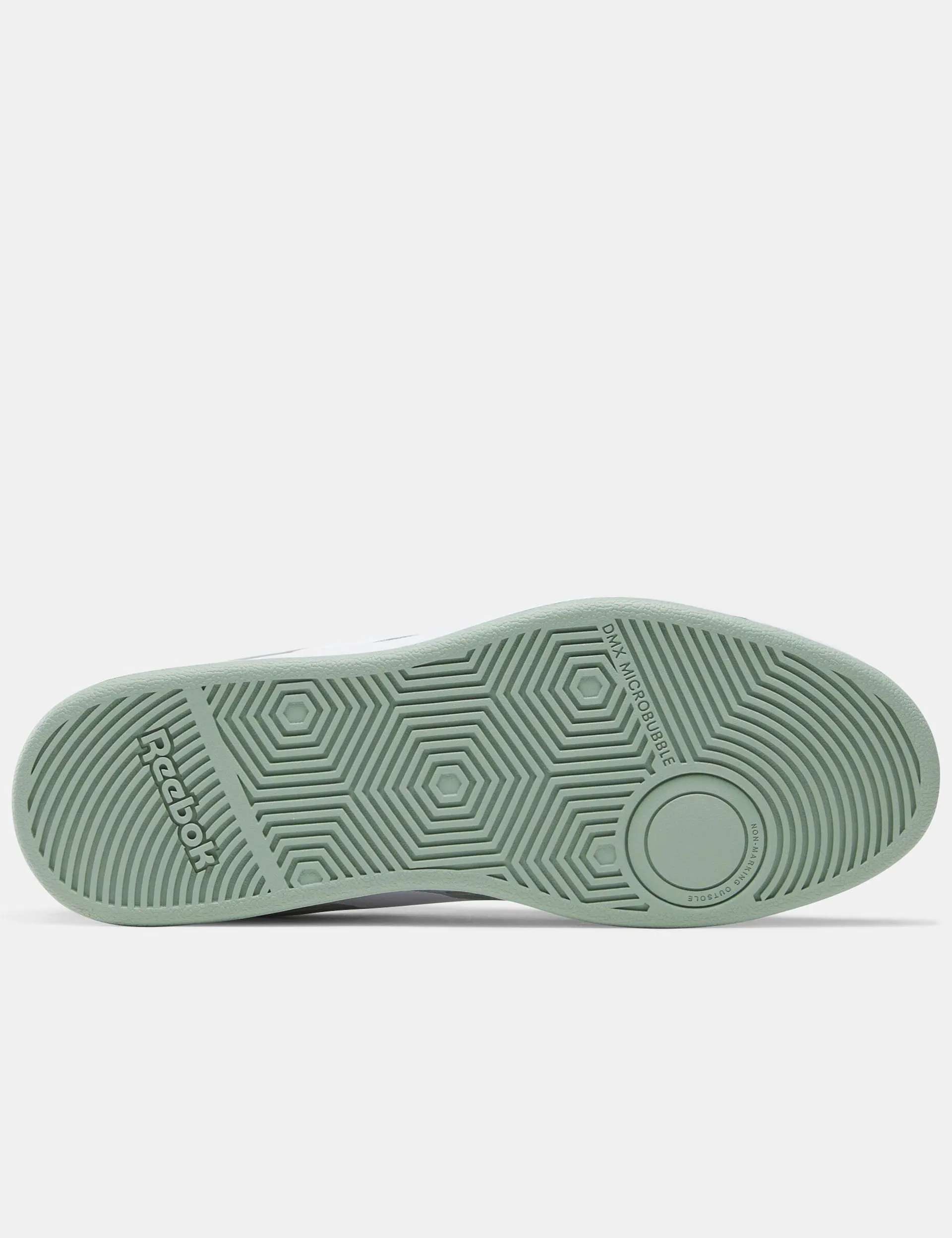 instep - strap shoes Muddy running grip Court Advance Shoes - White/Hybrid Green/Barely Grey