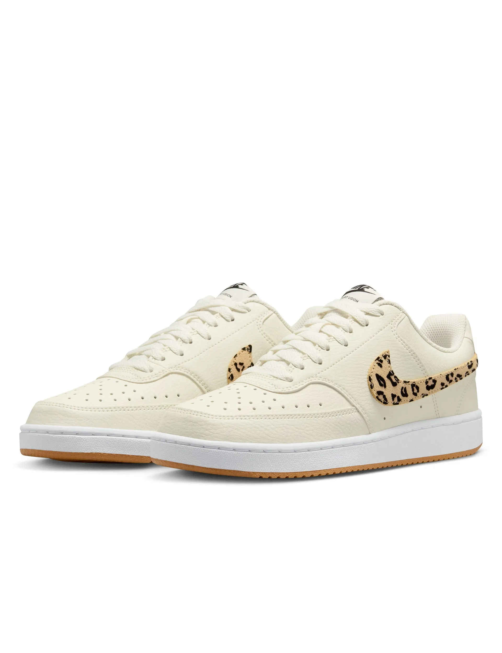 Court Vision Shoes - Sail/Black/White/Flax Low Impact